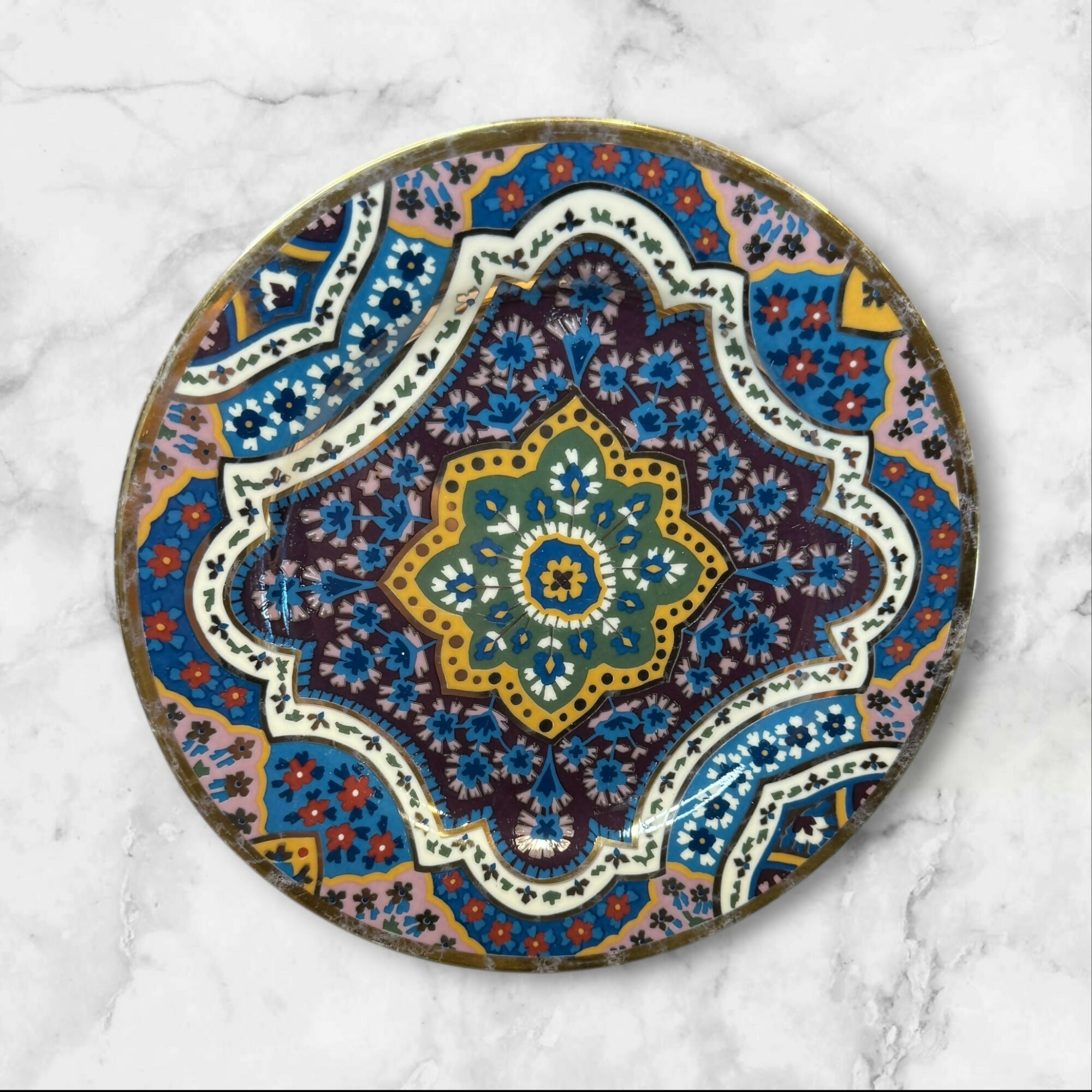 Royal Gallery Buffet Medallion Salad Plates | Set of 5 | Gently Used