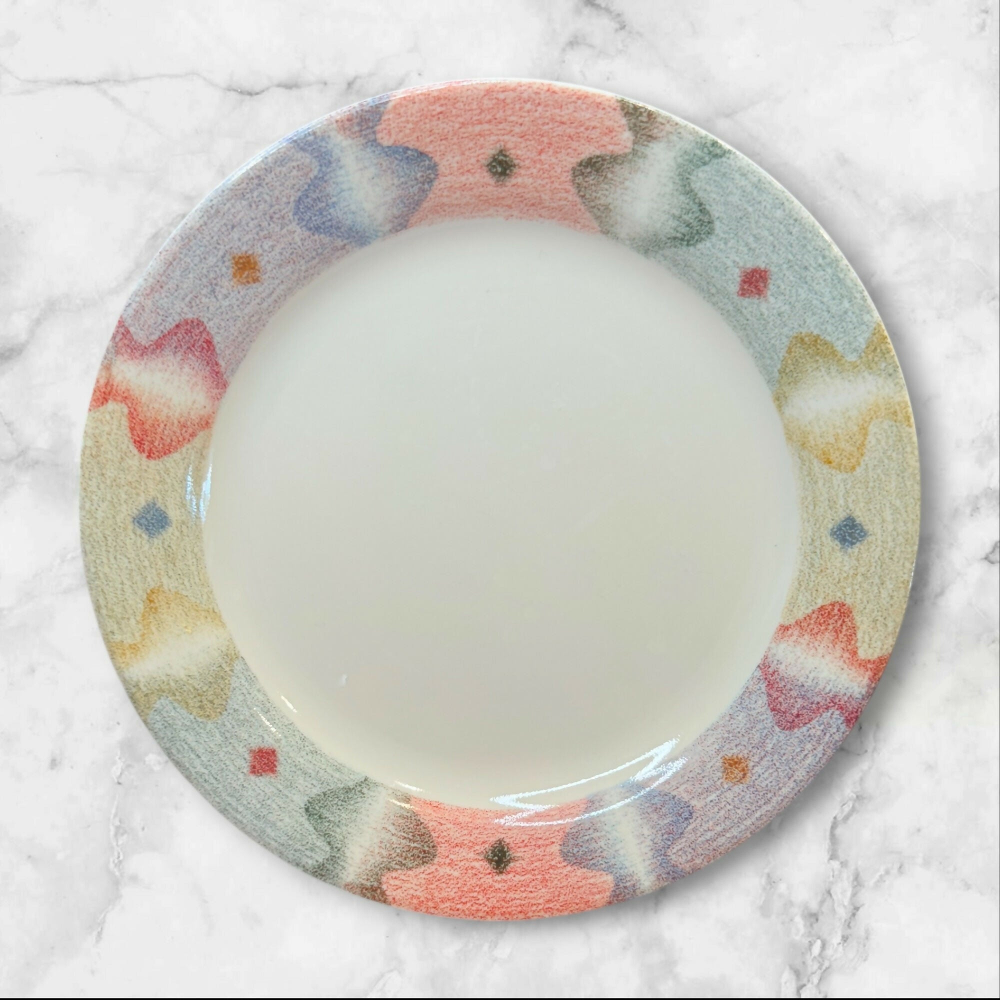 Corelle Mirage Dinner & Salad Plates Set of 7 | Discontinued | Great Condition