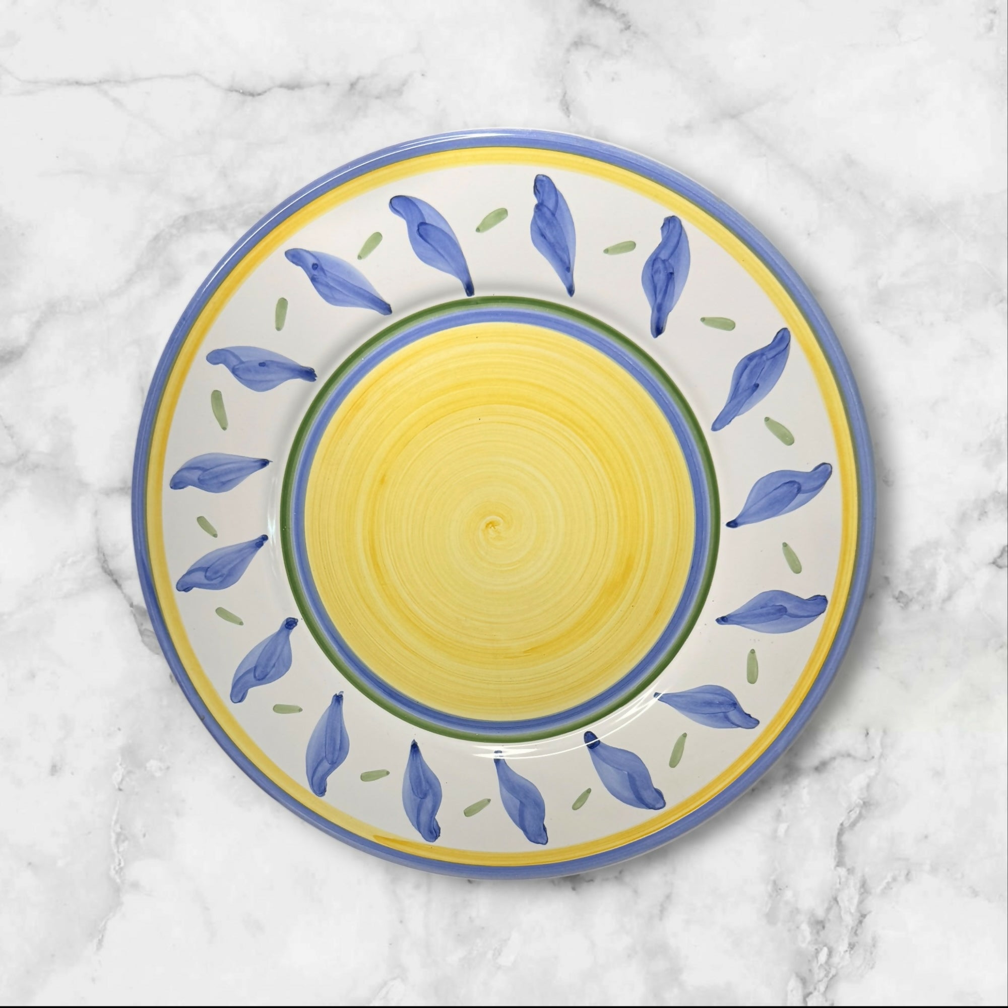 Williams Sonoma Tournesol Italy Dinner Plates | Set of 4 | Excellent Condition