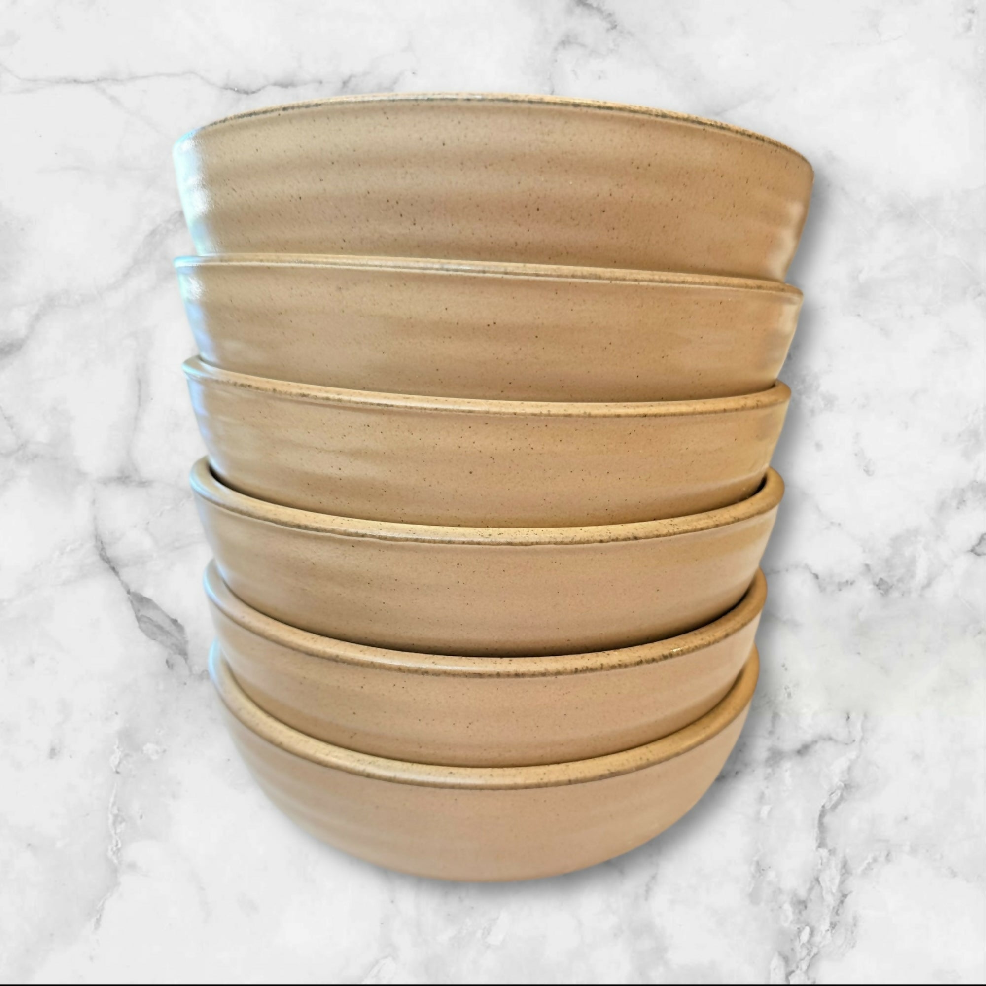Noritake Madera Ivory Coupe Bowls | Set of 6 | Excellent Condition