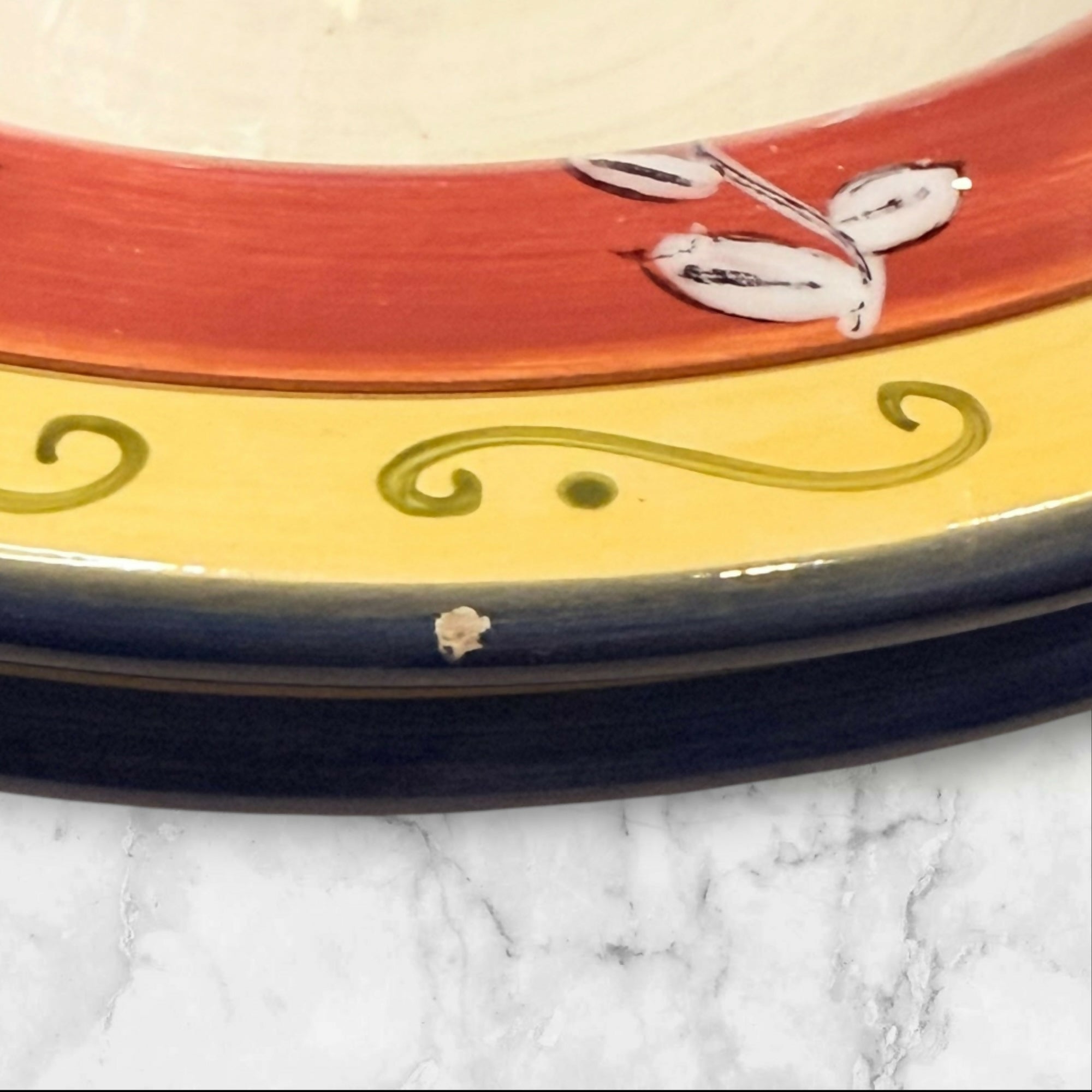 Pier 1 Vallarta Soup Pasta Bowls | Set of 3 | Excellent Condition