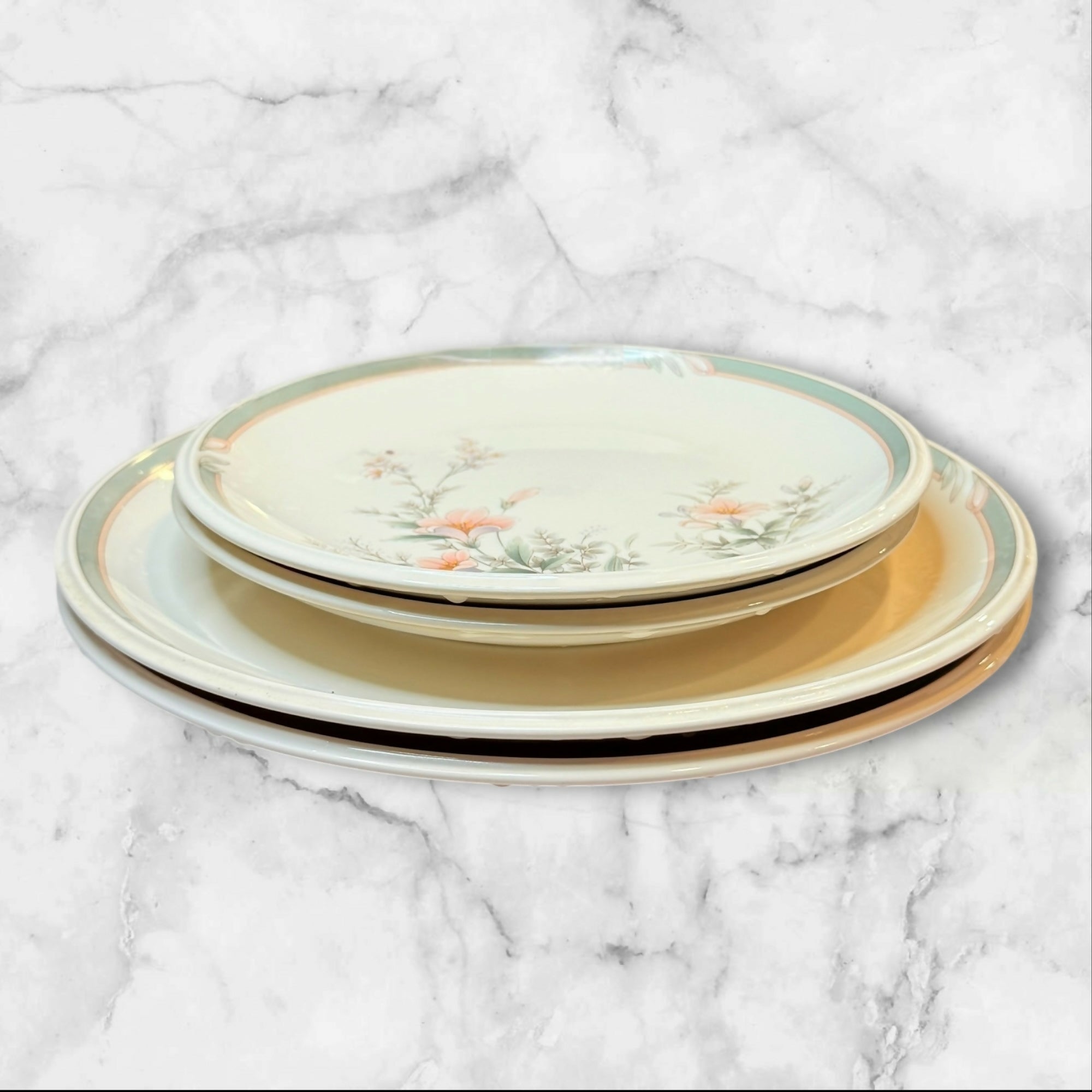 Noritake Deerfield Dinnerware Set | 4 Piece Set | Immaculate Condition