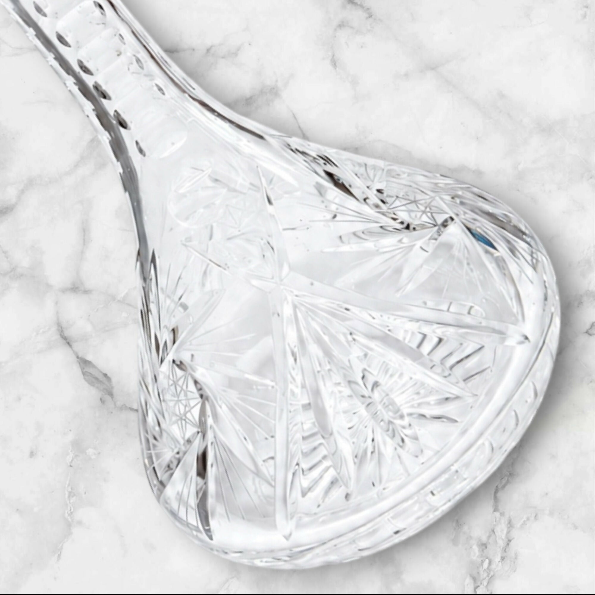 Vintage Cut Crystal Decanter w/ Stopper | Elegant Barware | Excellent Condition