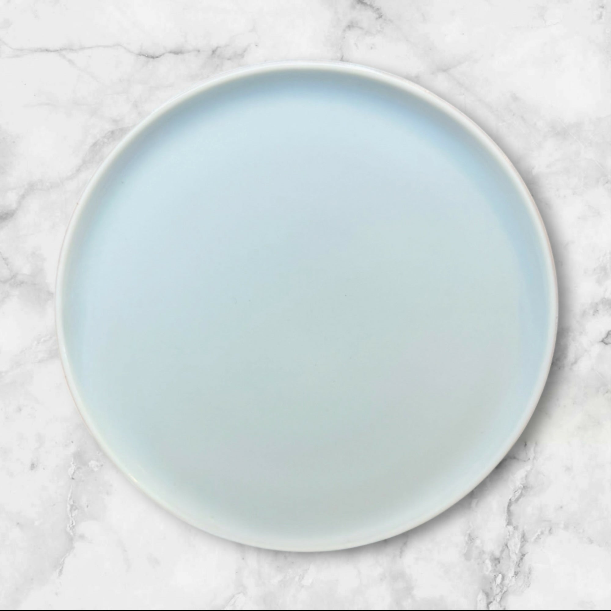 Luzerne Hamptons Blue Coupe Dinner & Salad Plates Set of 8 | Great Condition