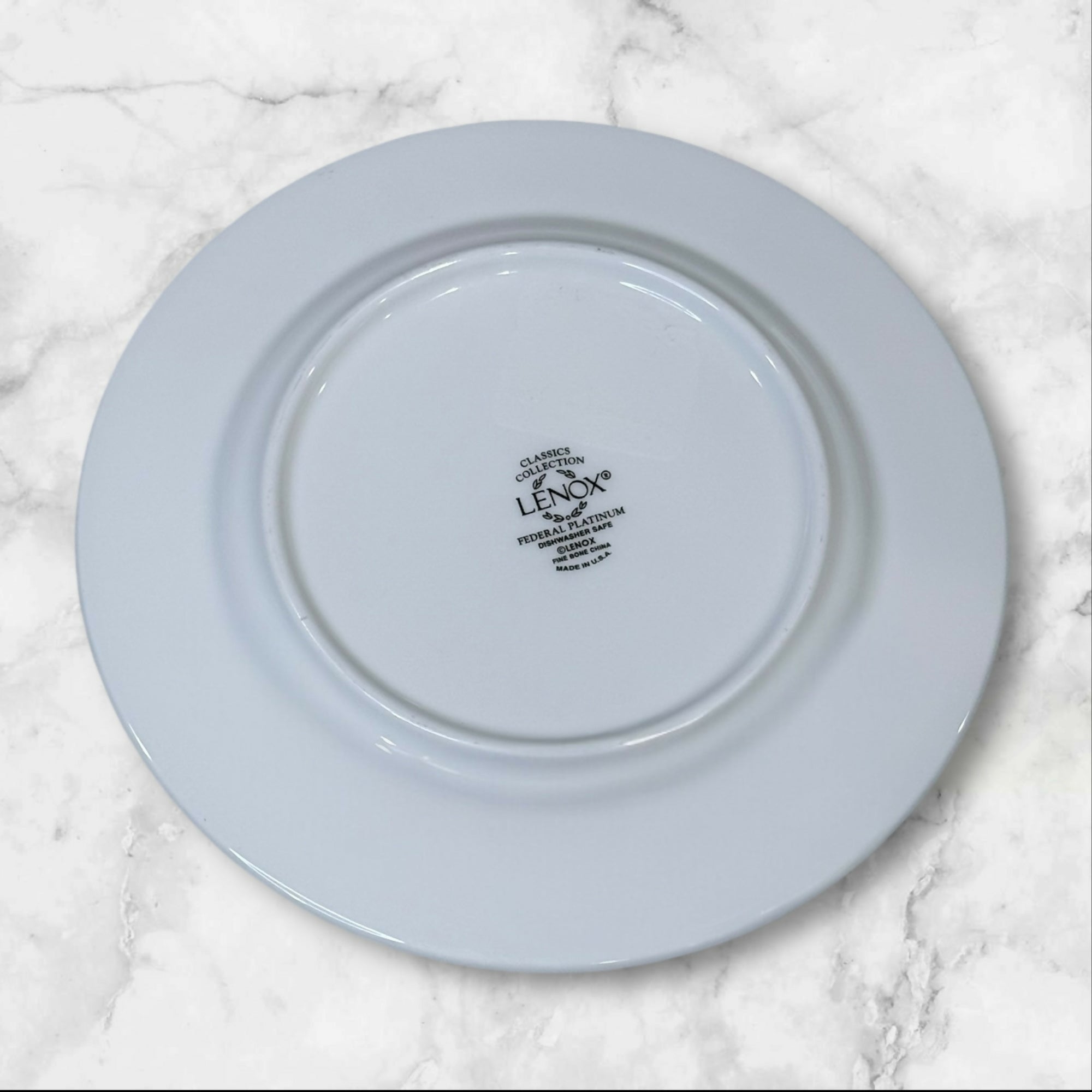 Lenox Federal Platinum Dinnerware | Set of 5 | Dinner Salad Bread | Excellent Condition