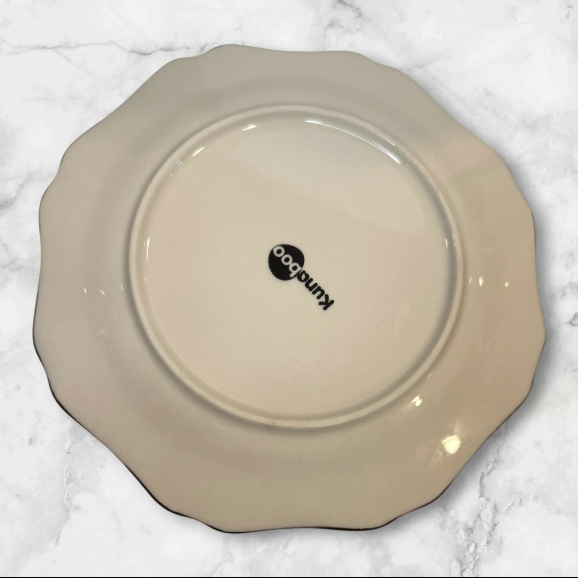 Kunaboo Midnight Blue Sakura Salad Plates | Set of 6 | Excellent Condition