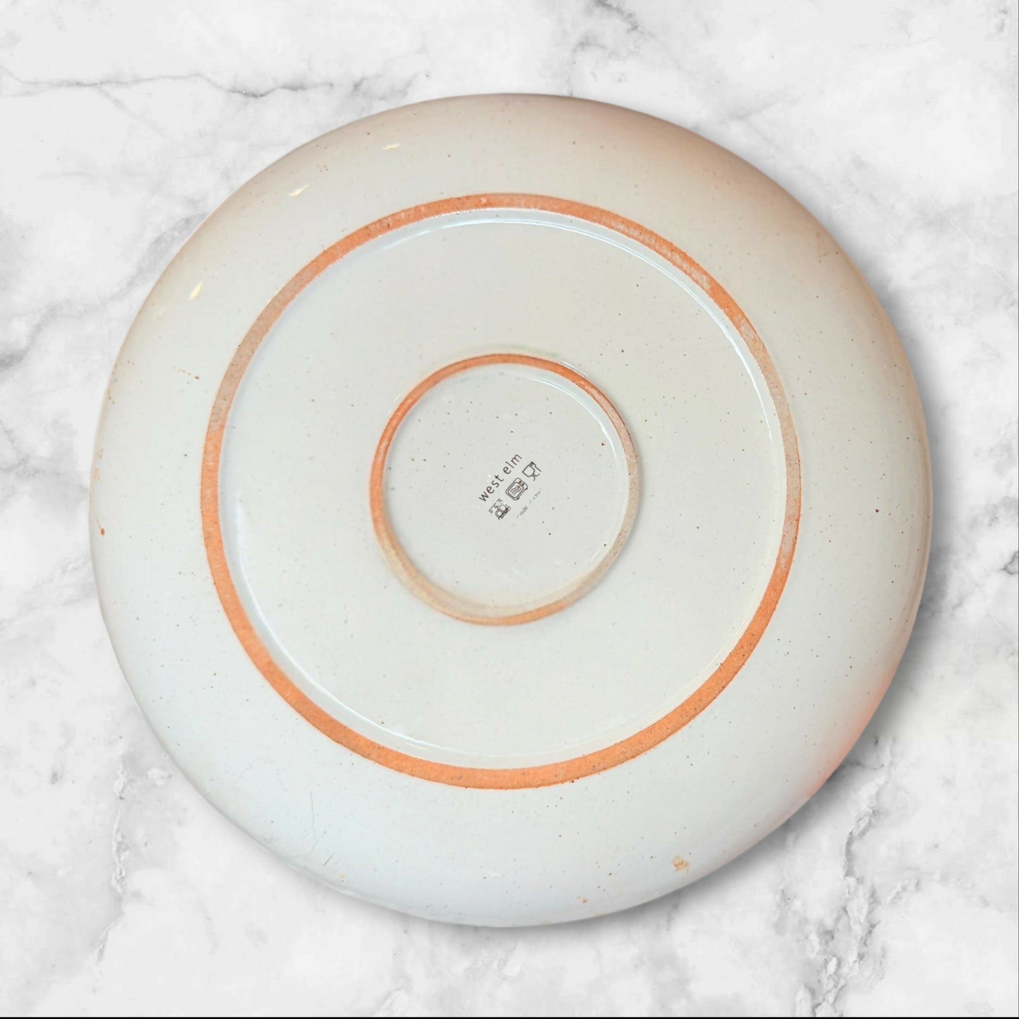 West Elm Holiday Skier Dinner & Salad Plates | Set of 8 | Excellent Condition
