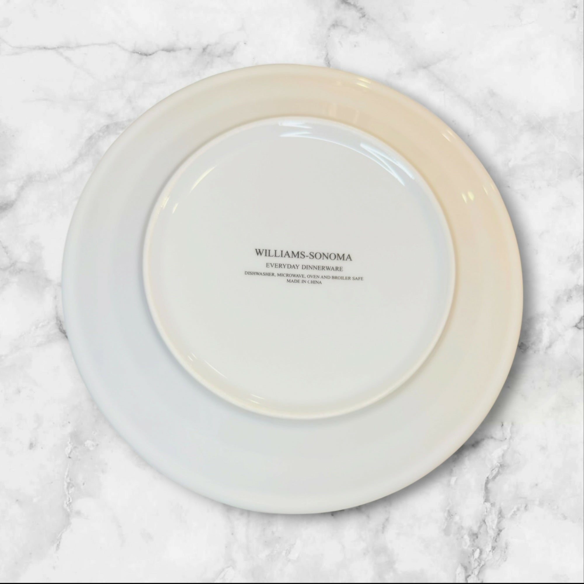 Williams Sonoma Everyday White Dinner Plates | Set of 5 | Great Condition