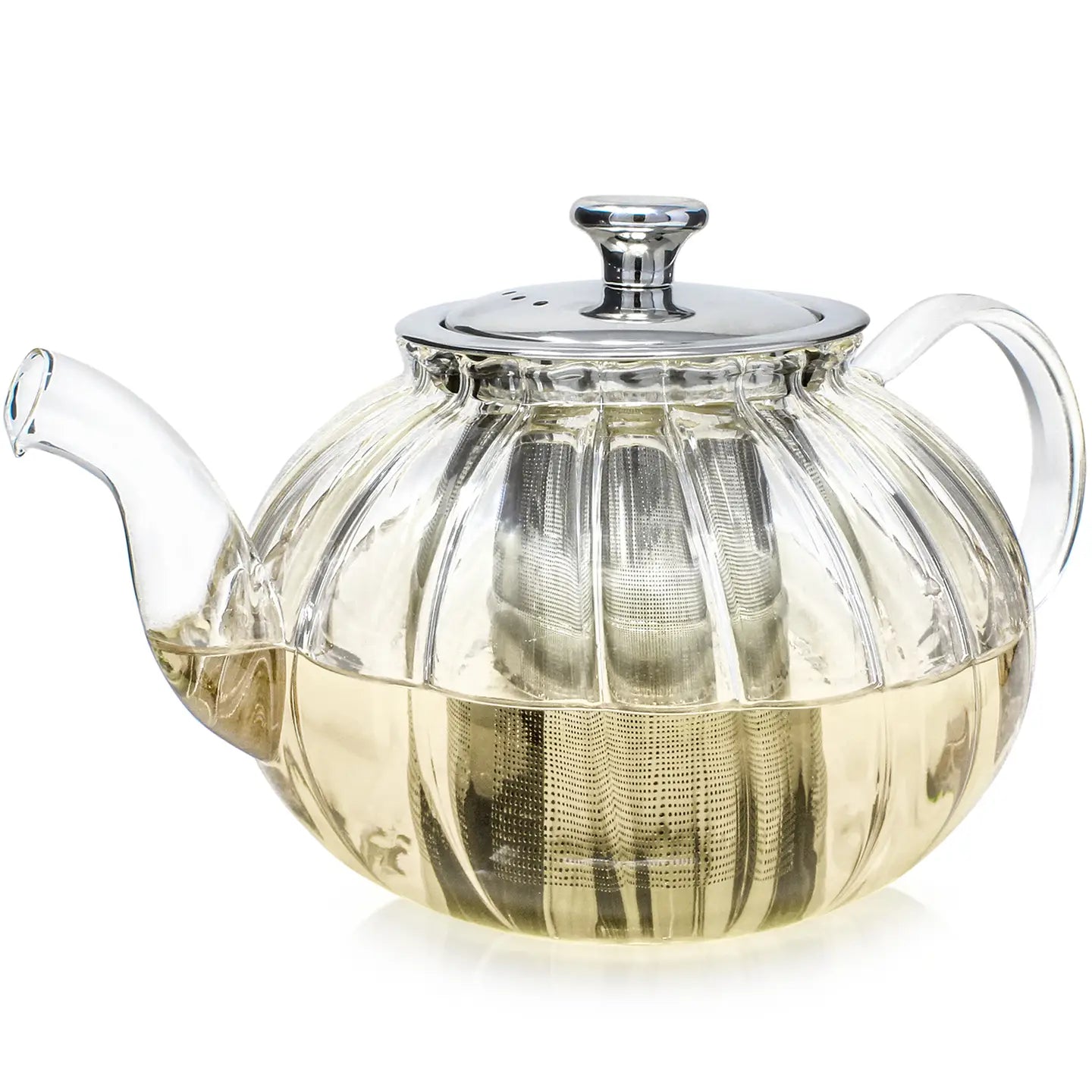 Teabloom Vienna Glass Teapot with Infuser | 37oz Elegant Design | New in Box