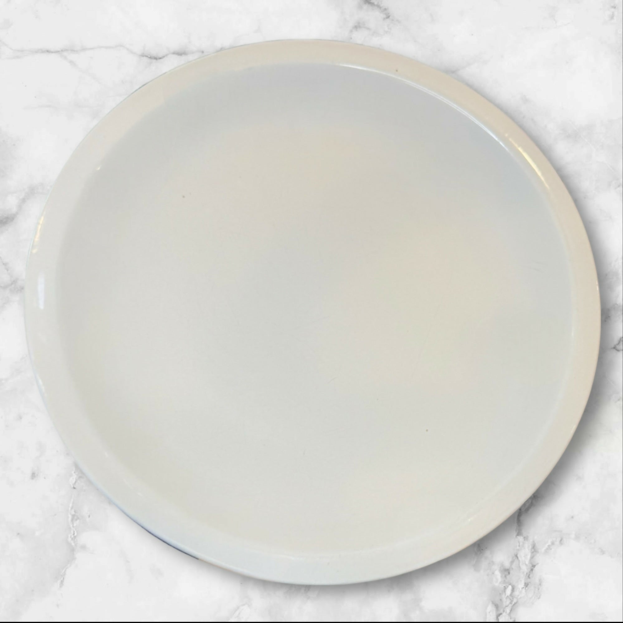 Pottery Barn China Du Jour White Dinner Plates | Set of 4 | Gently Used