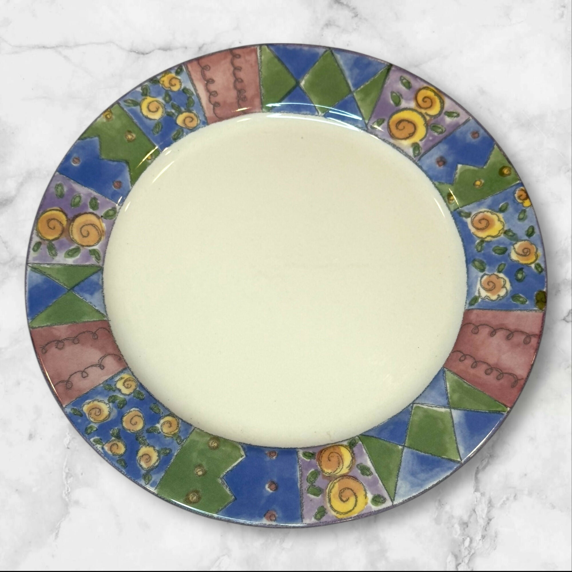 The Sweet Shoppe by Sango Dinner Plates | Set of 4 | 11” Multicolor | Great Condition