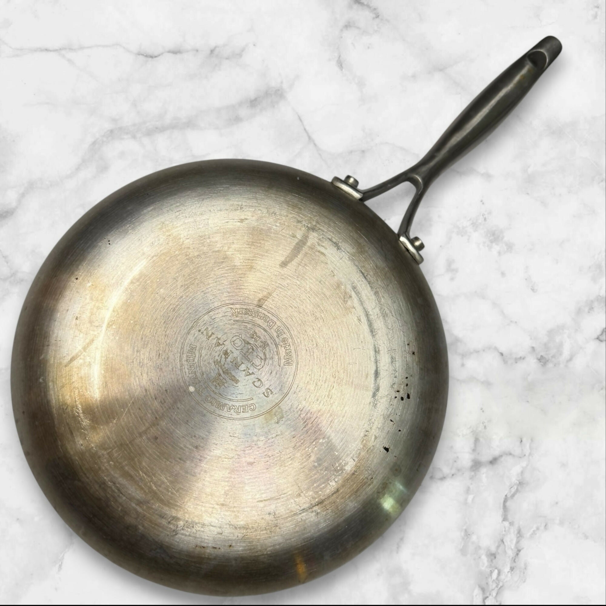 Scanpan CTQ Nonstick Fry Pan Skillet | 9.5 Inch | Good Used Condition Description