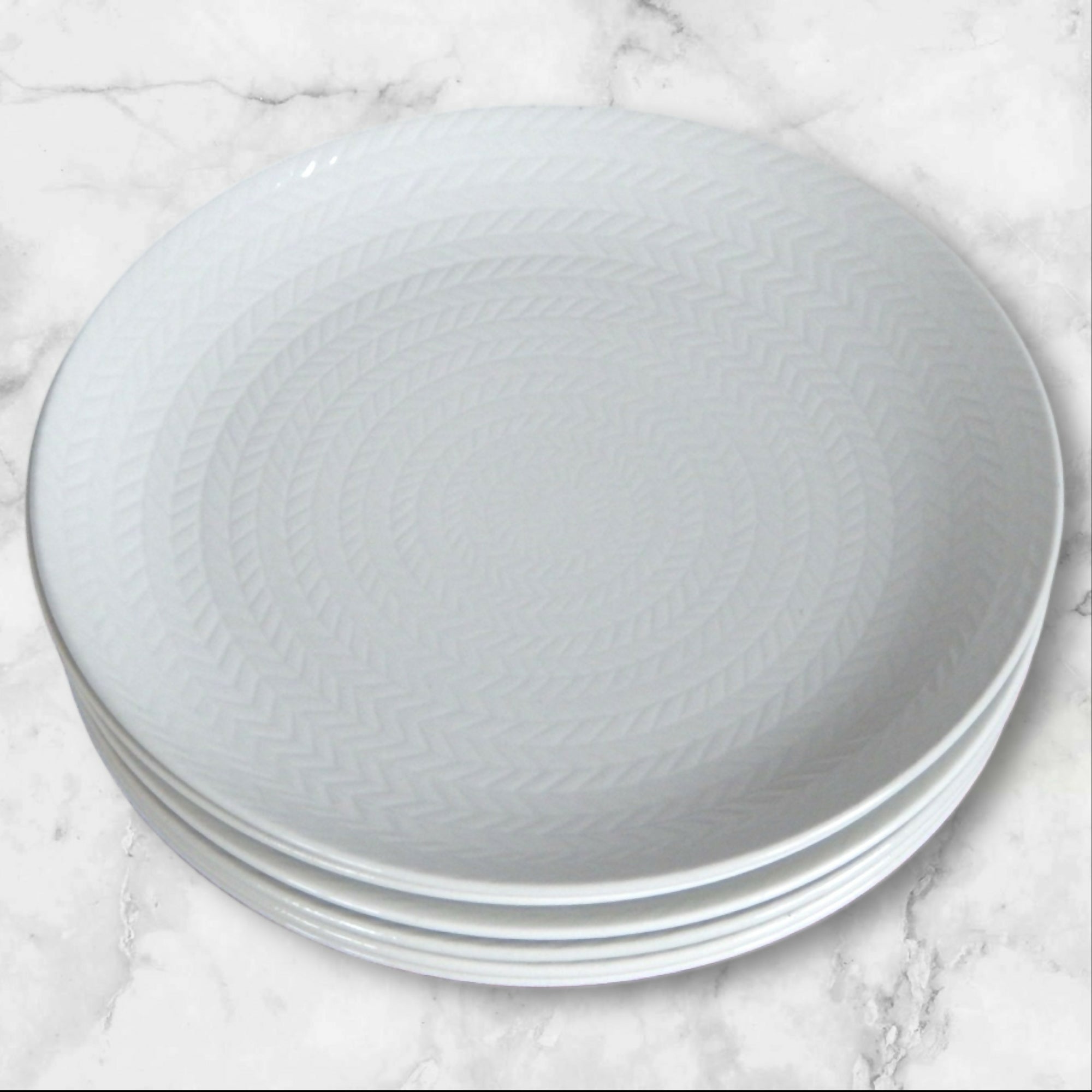 Rörstrand Sweden Porcelain Salad Plates | Set of 7 | Excellent Condition