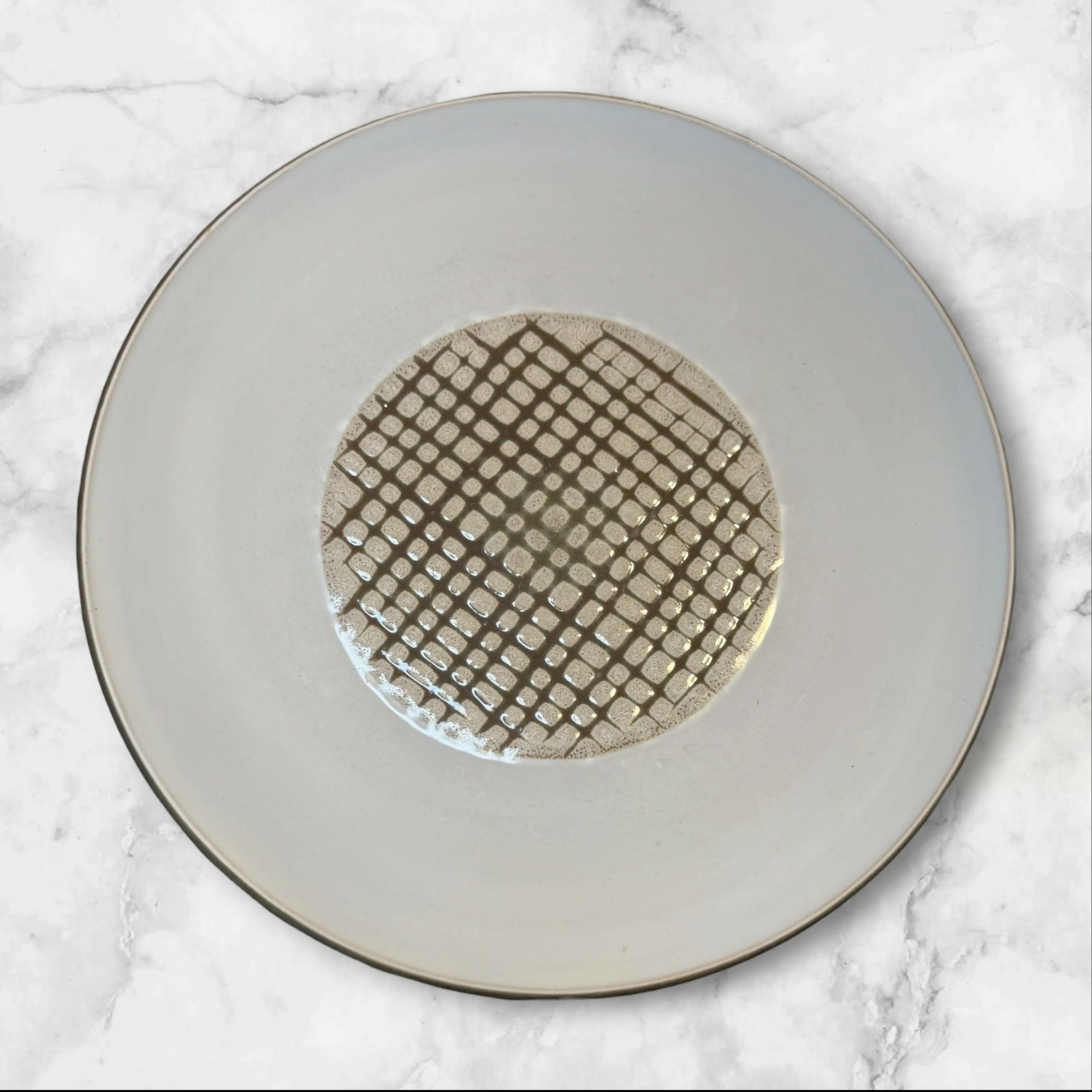 Koyo Kasuga Japan Stoneware Dinner Plates | Set of 5 | Excellent