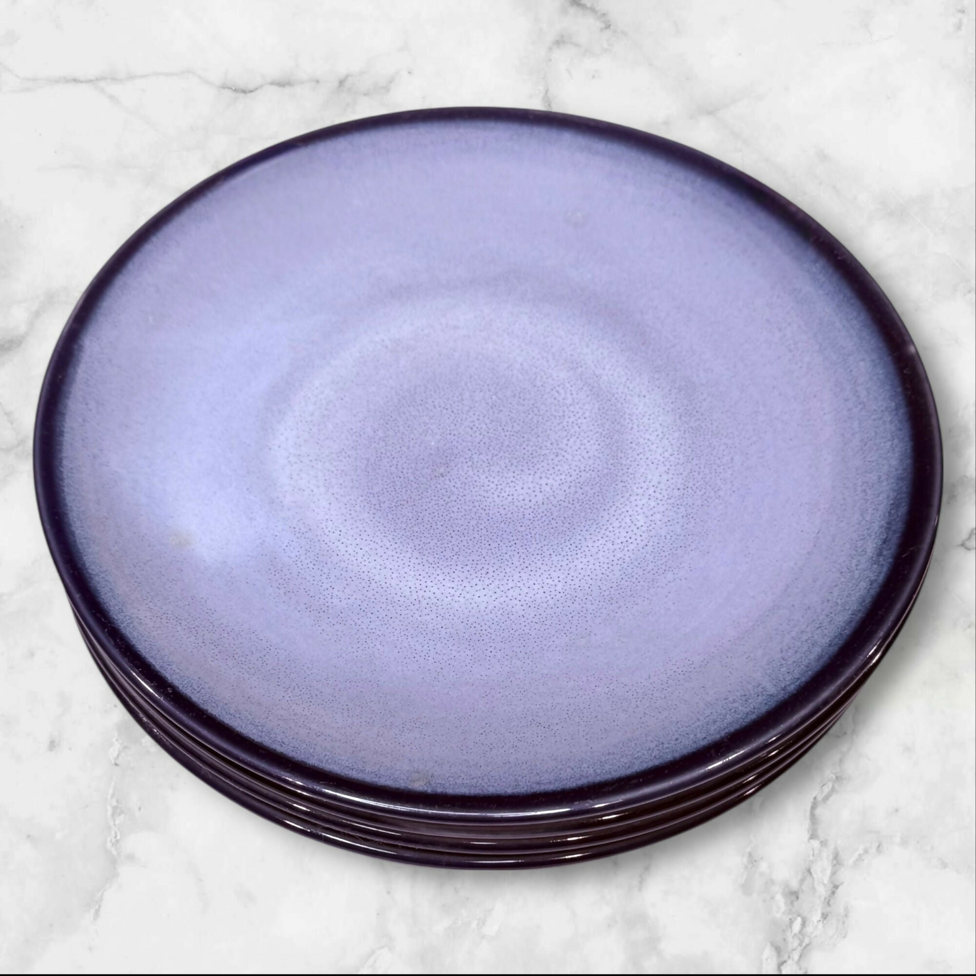 Sango Nova Blue Salad Plates | Set of 4 | Gently Used