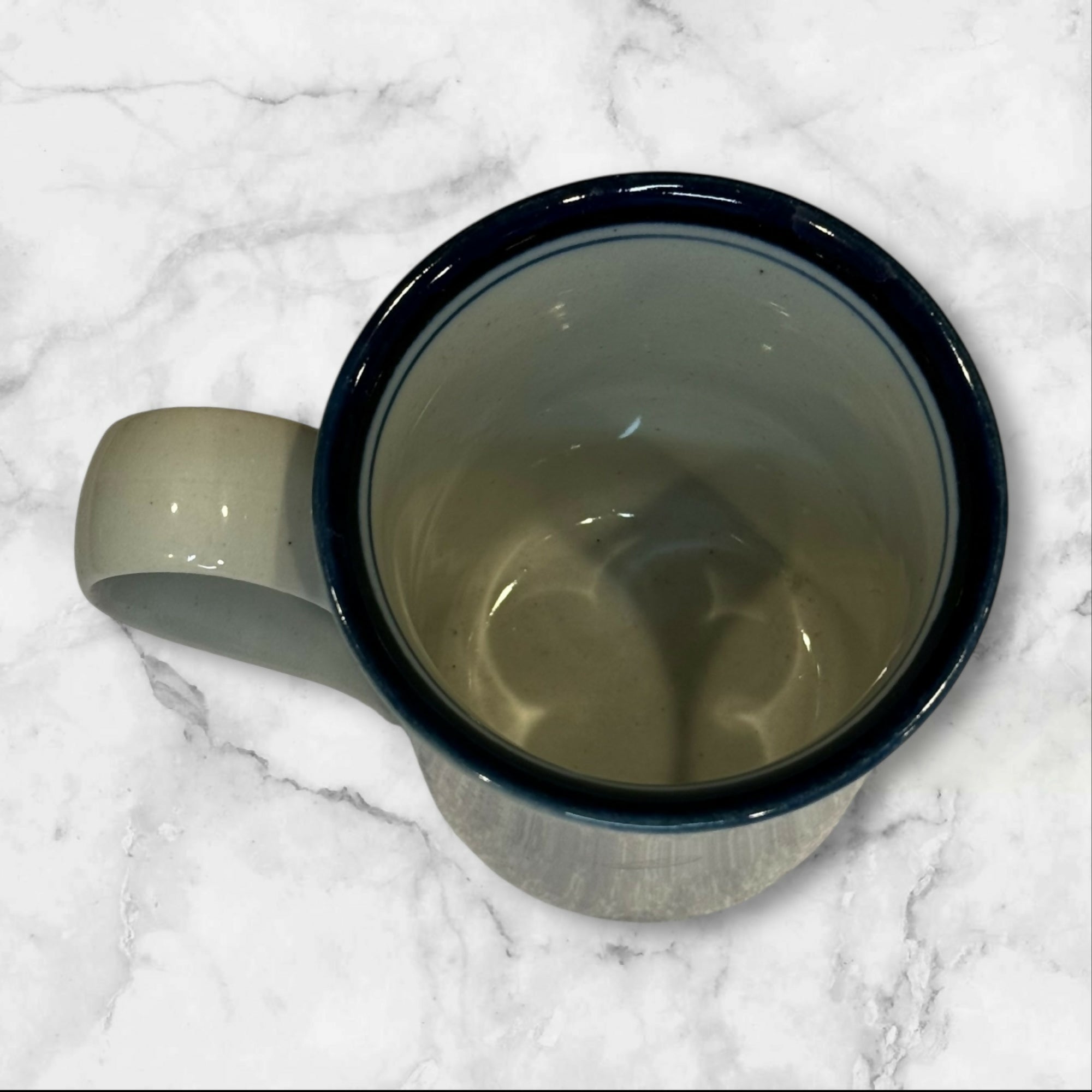 Dansk Blue Mist Stoneware Coffee Mugs | Set of 3 | Excellent Condition