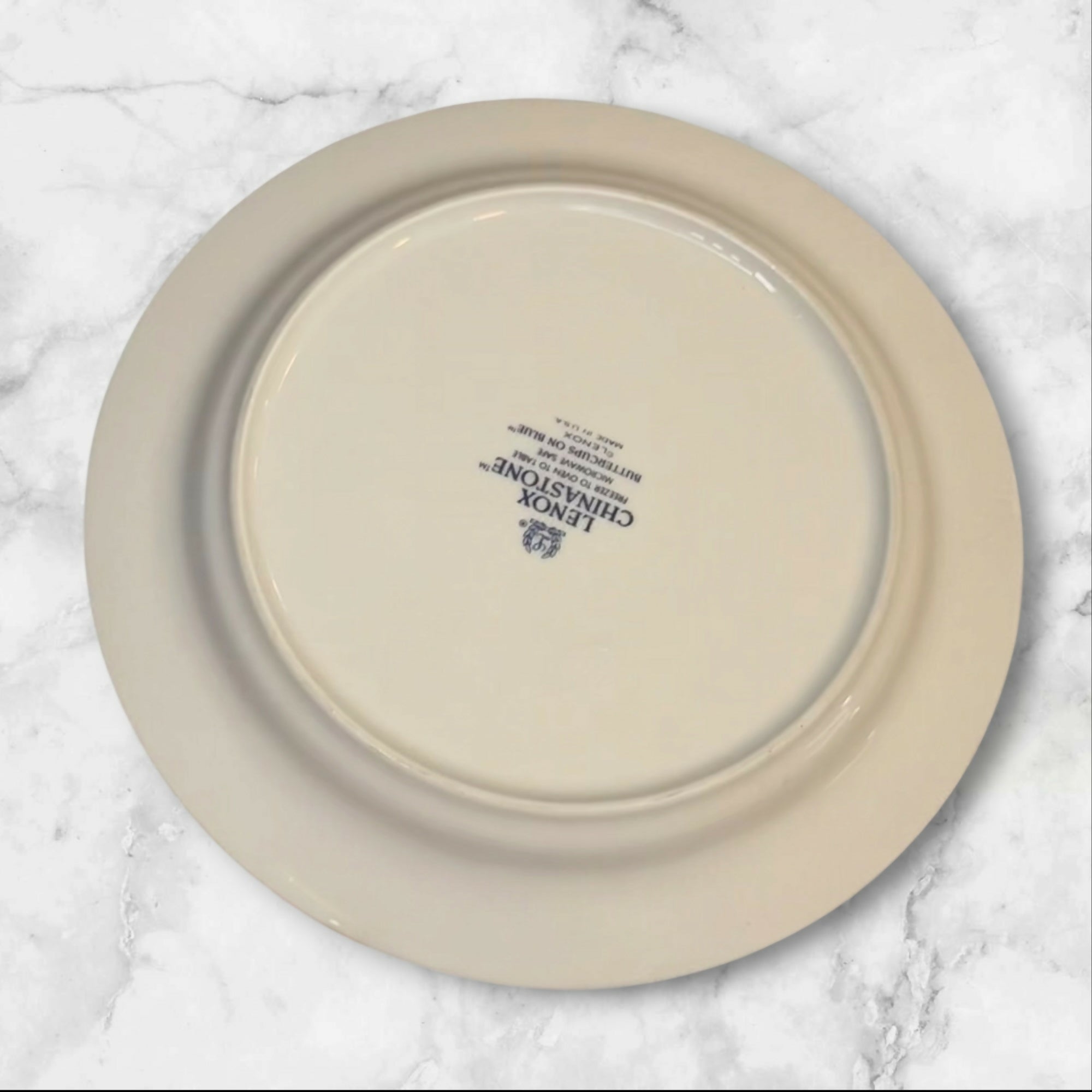 Lenox Buttercups on Blue (For The Blue) Salad Plates | Set of 4 | Great Condition