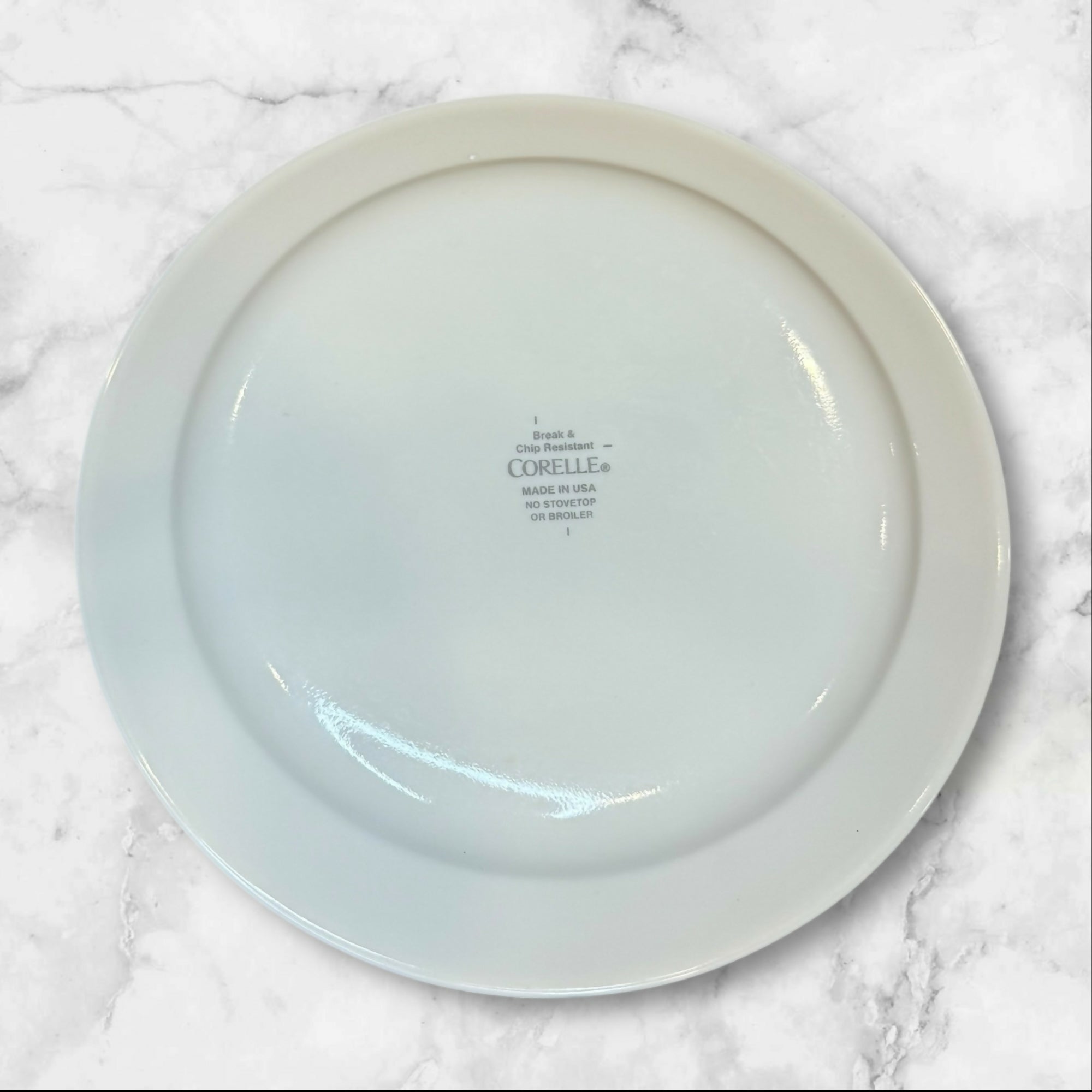 Corelle Gypsum Dinner & Salad Plates Set of 8 | Corning USA | Good Condition