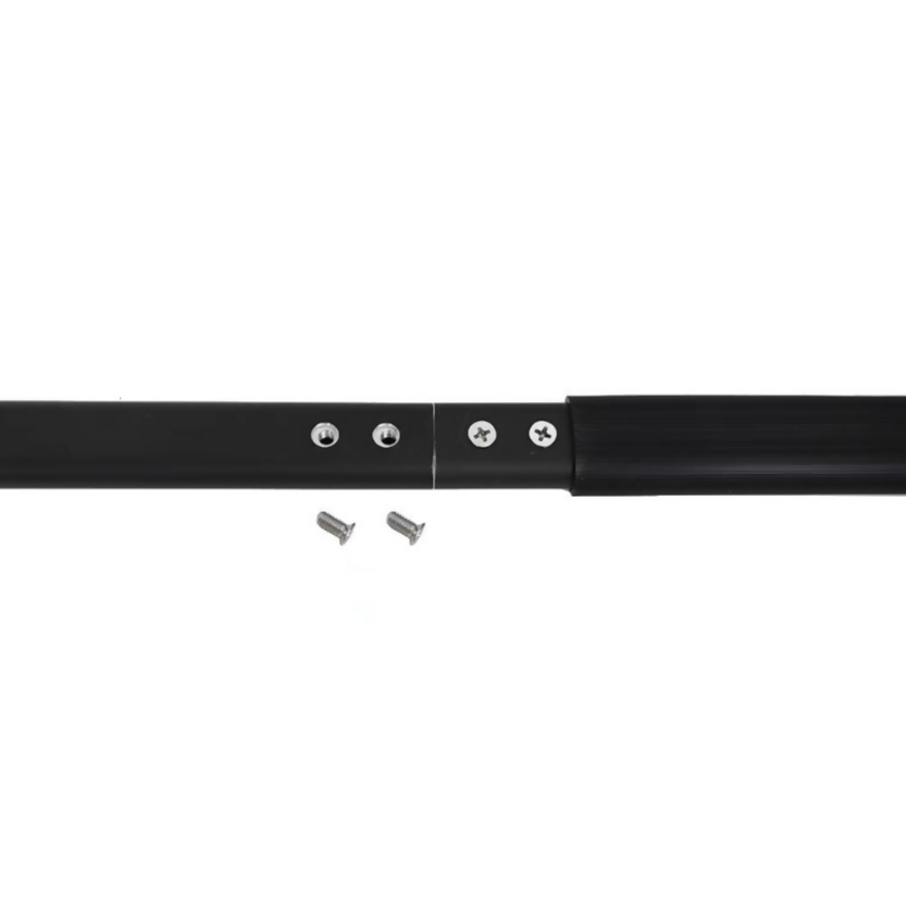 Anygleam Pizza Shovel 110cm Silver for Perforated Peel with Metal Handle Oven Turning Baking Accessory