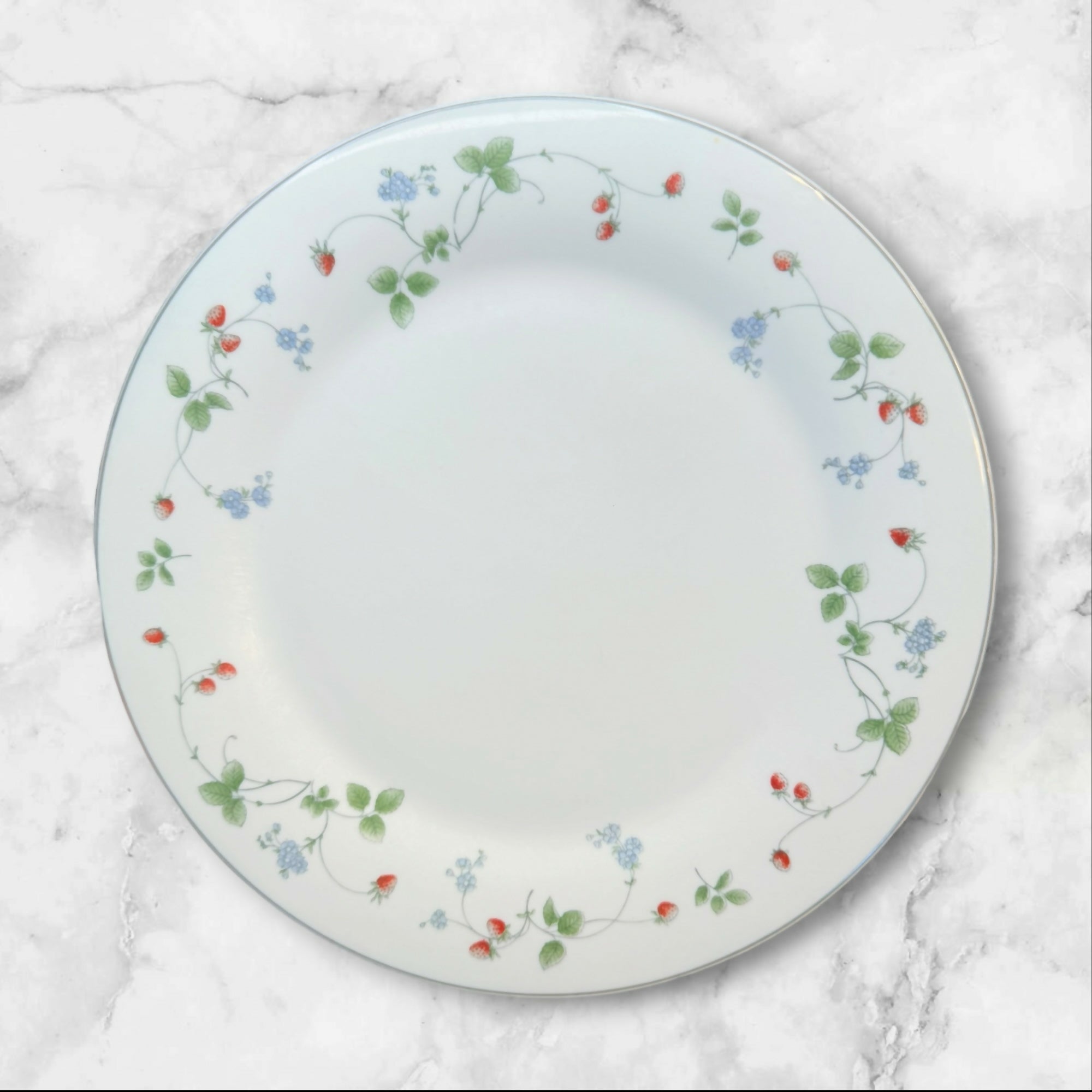 Royal Doulton Strawberry Fayre Pink Dinner Plates | Set of 2 | Excellent