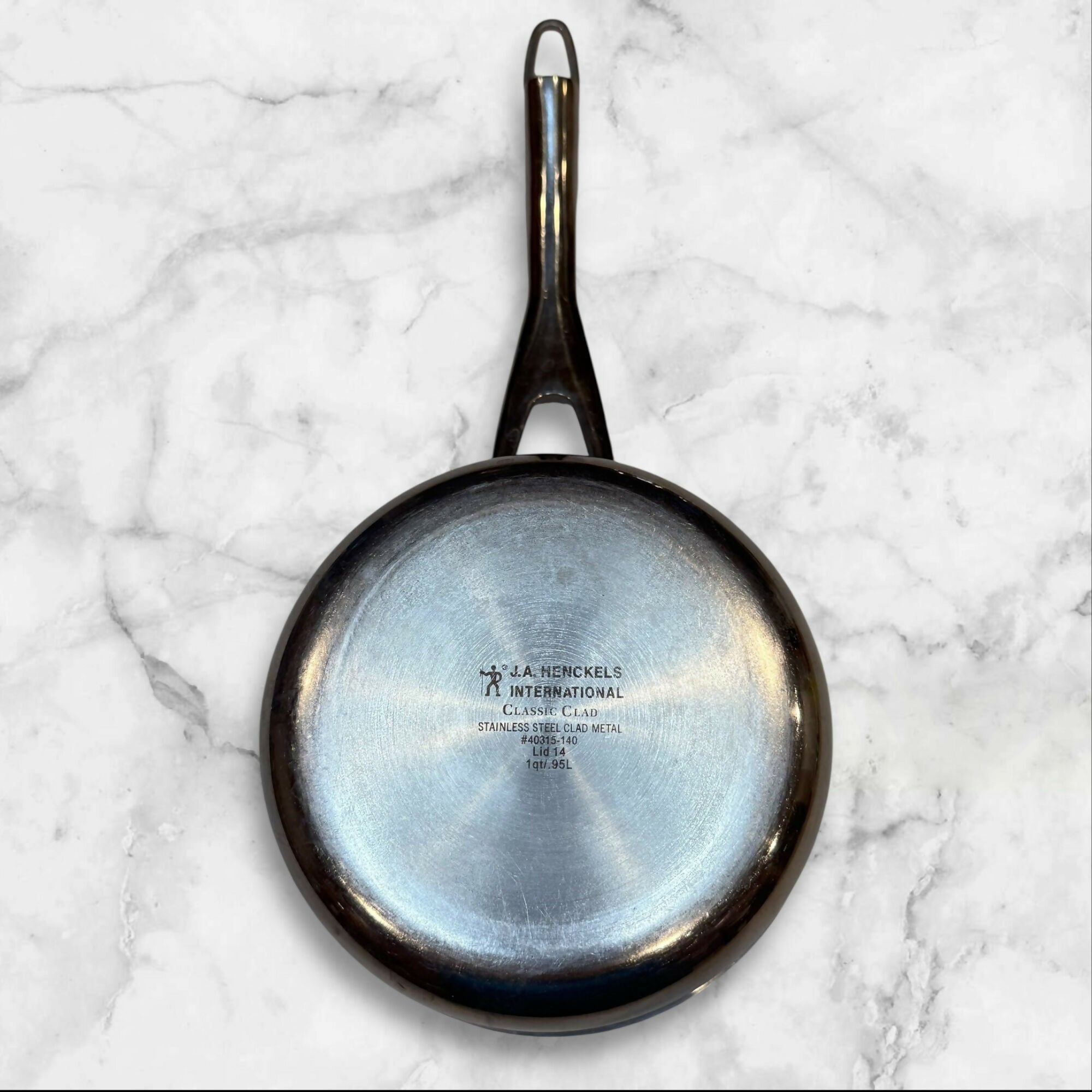 J.A. Henckels Classic Clad Saucepan | 1 Qt Stainless Steel Pot w/ Lid | Great