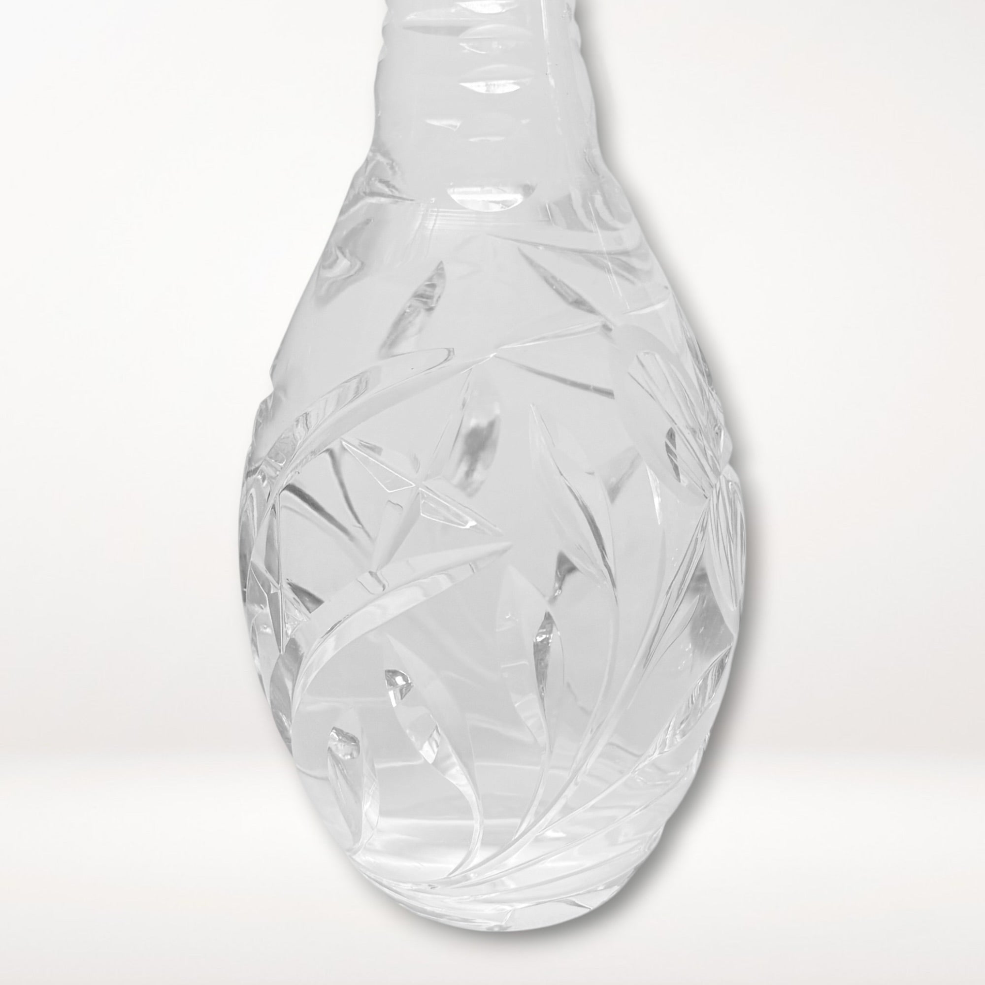 Vintage Cut Crystal Decanter w/ Stopper | Elegant Barware | Great Condition