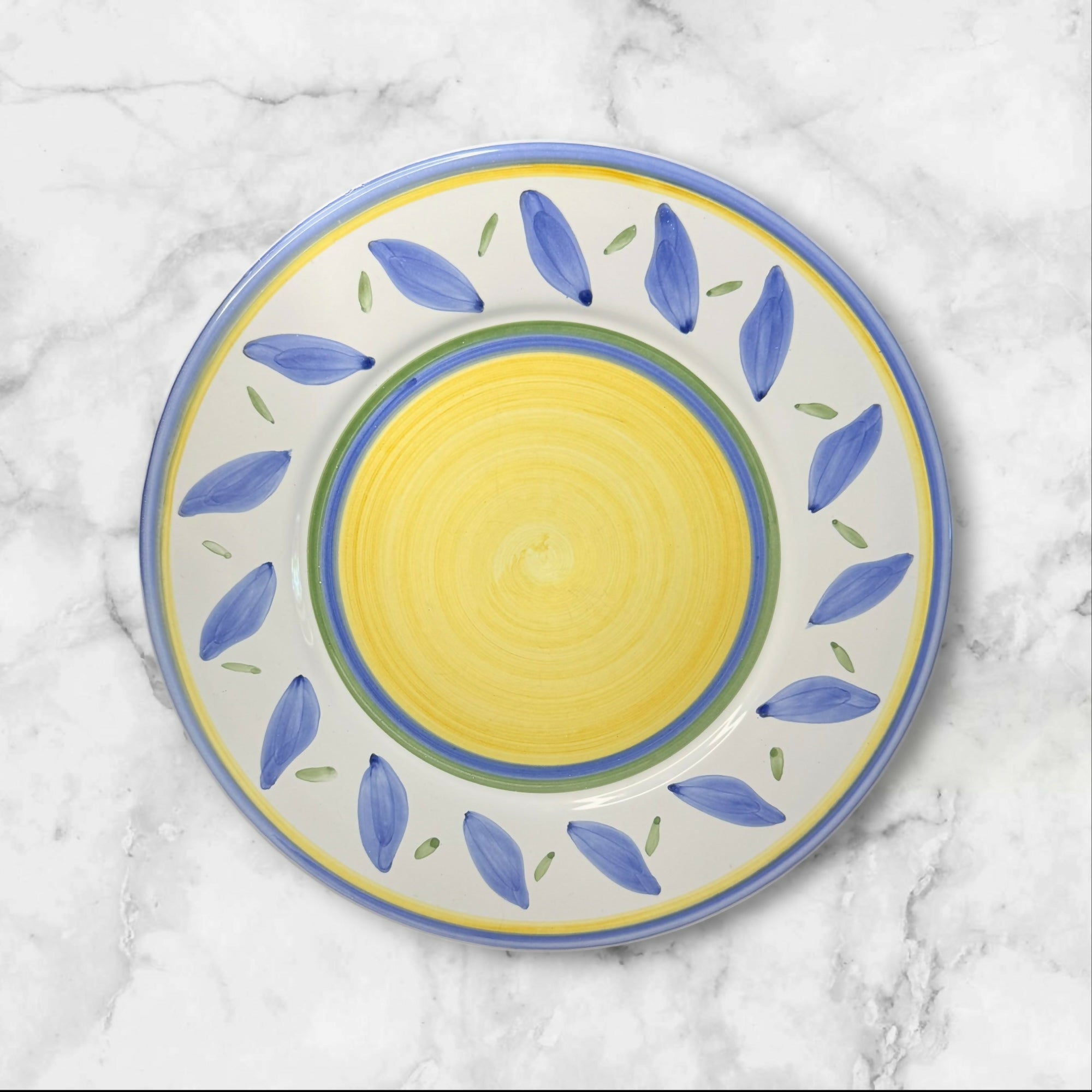 Williams Sonoma Tournesol Italy Dinner Plates | Set of 4 | Excellent Condition