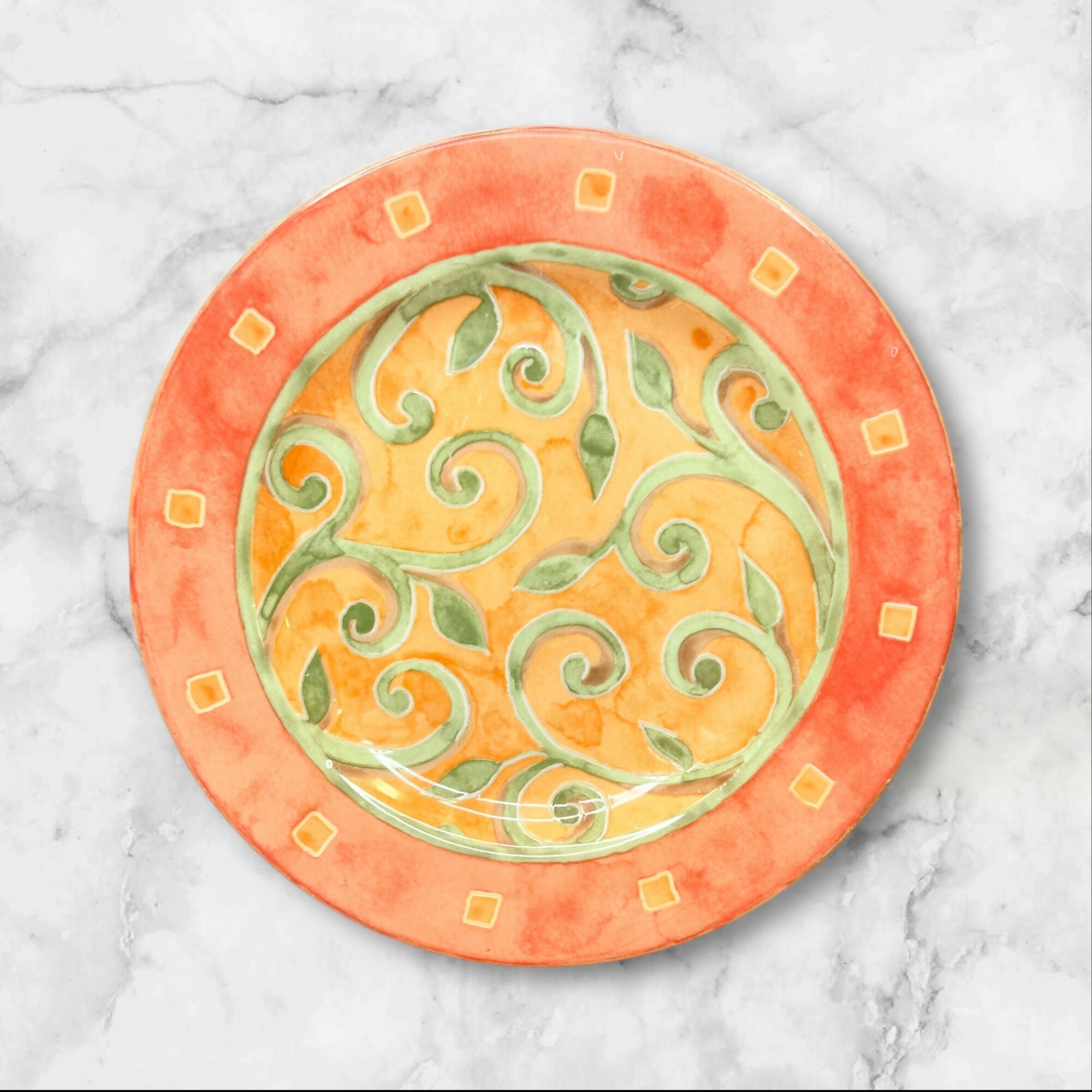 Interiors PTS Catalina Salad Plates | Set of 4 | Excellent Condition