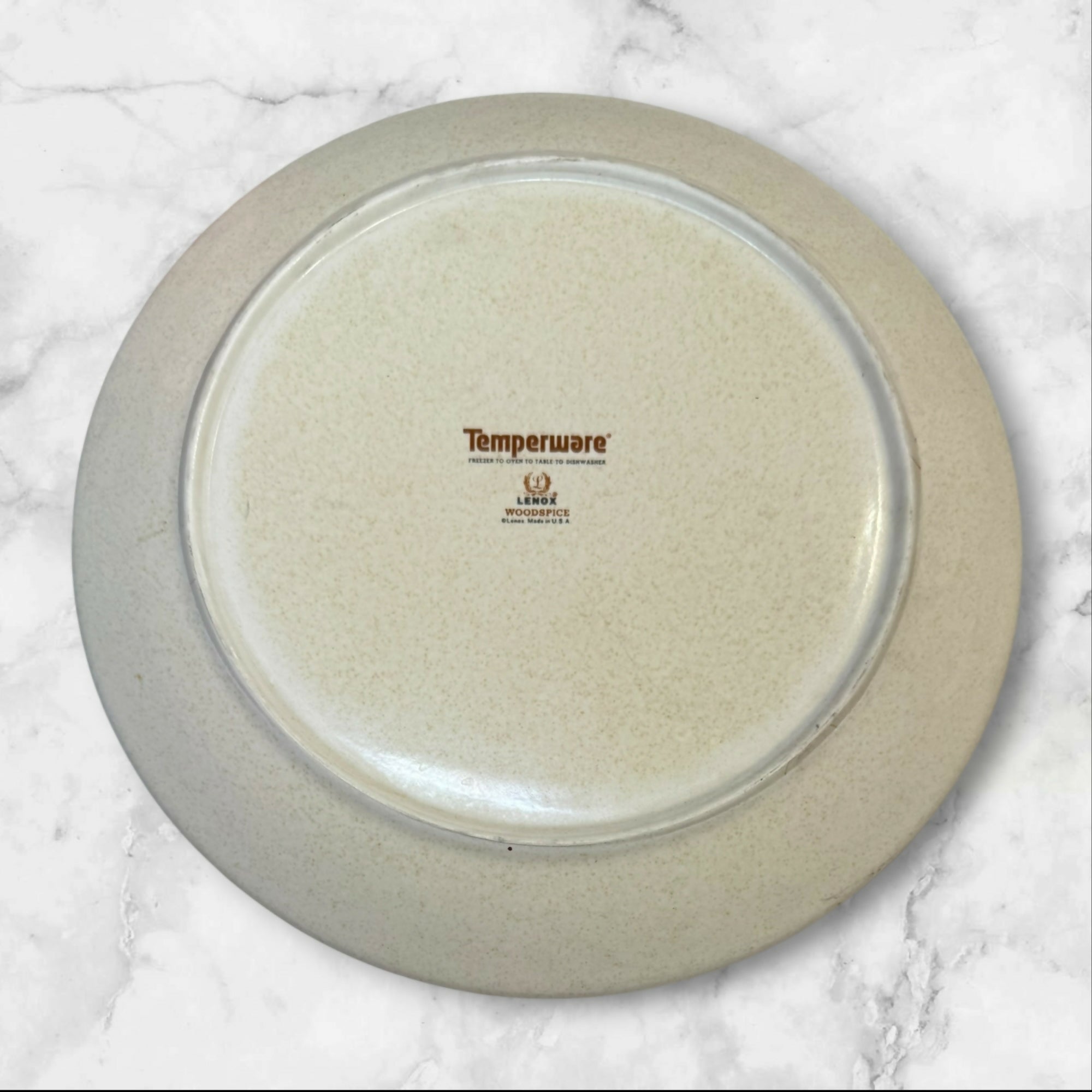 Lenox Temperware Woodspice Dinner & Salad Plates | Set of 6 | Vintage Used