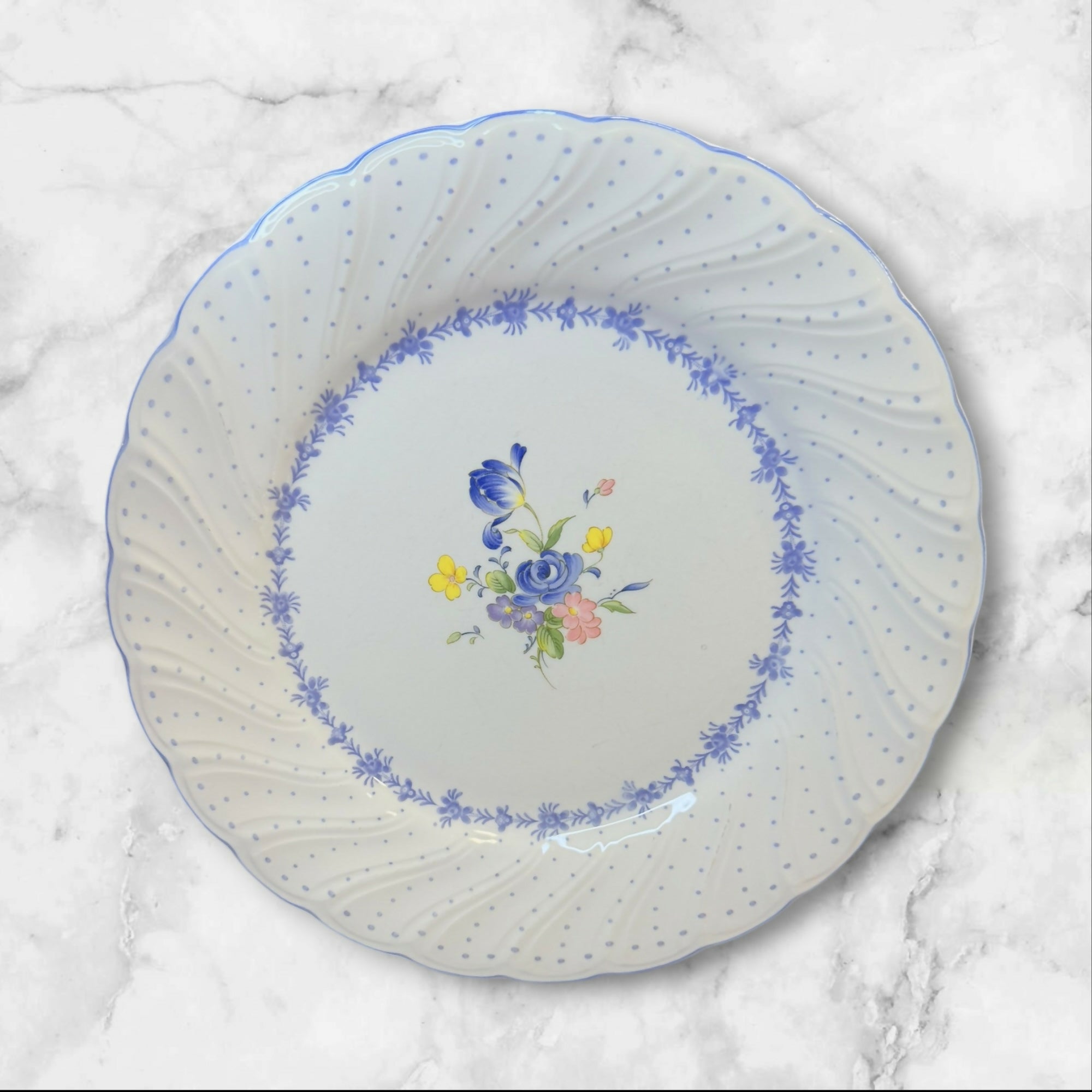 Nikko Blue Peony Dinner Plates | Set of 4 | Great Condition