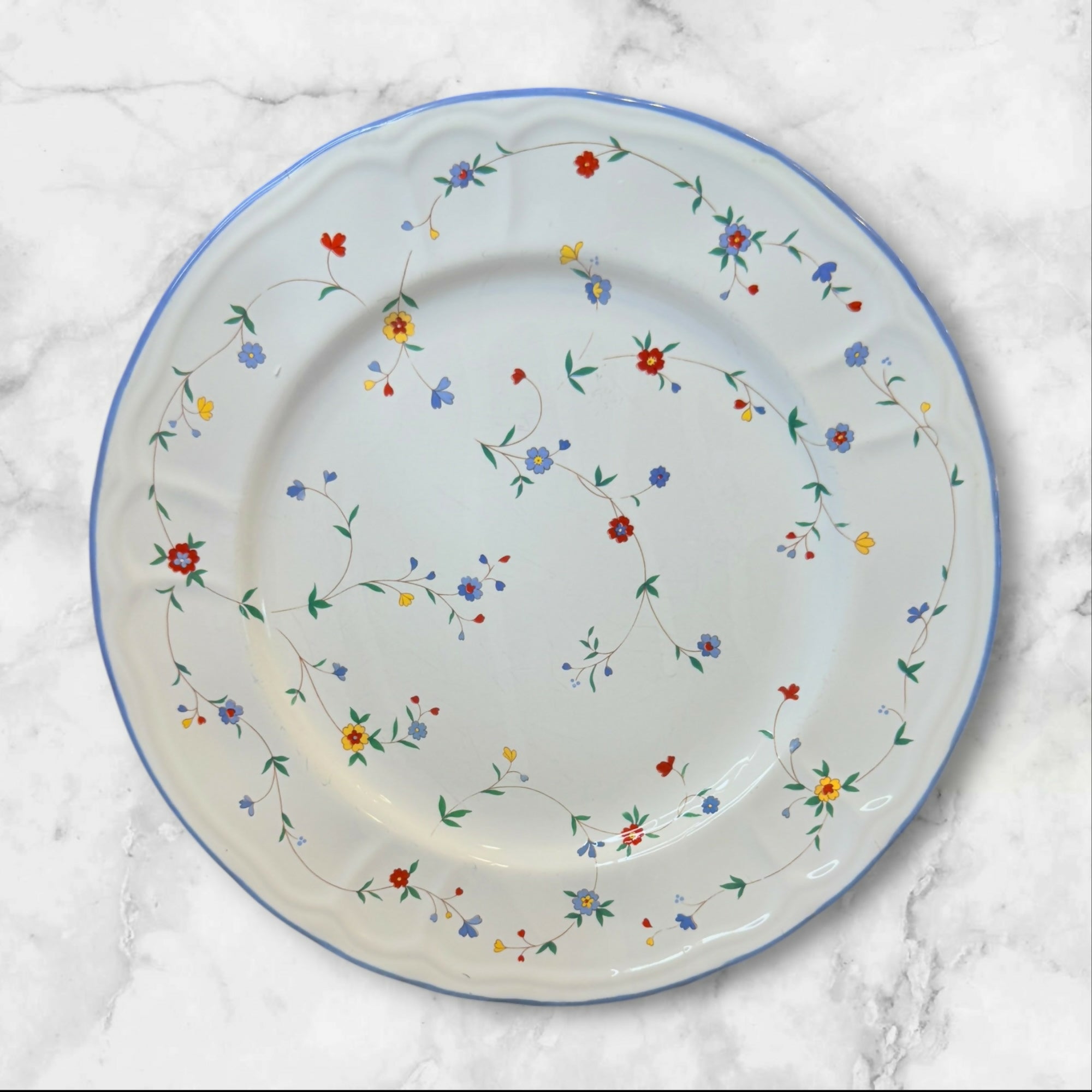 Epoch Oakbrook Floral Dinner Plates | Set of 4 | Gently Used Condition