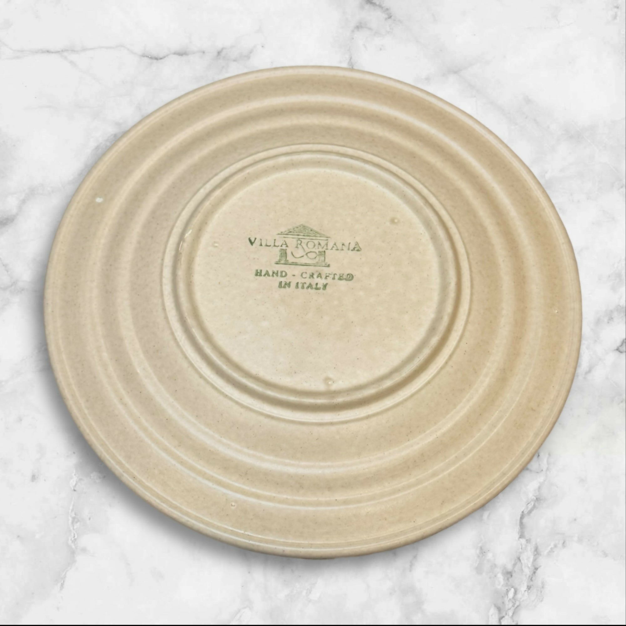 Villa Romana Speckled Stoneware Dinner Plates | Set of 4 | Gently Used