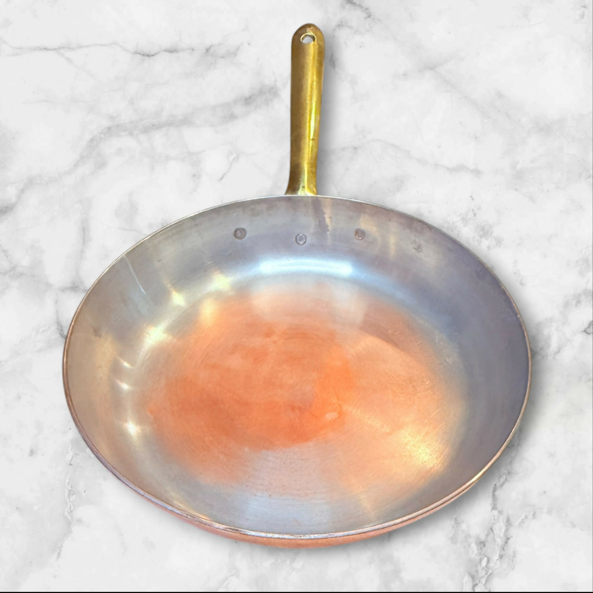Made In Portugal Copper Fry Pans | Set of 2 | Good Used Condition