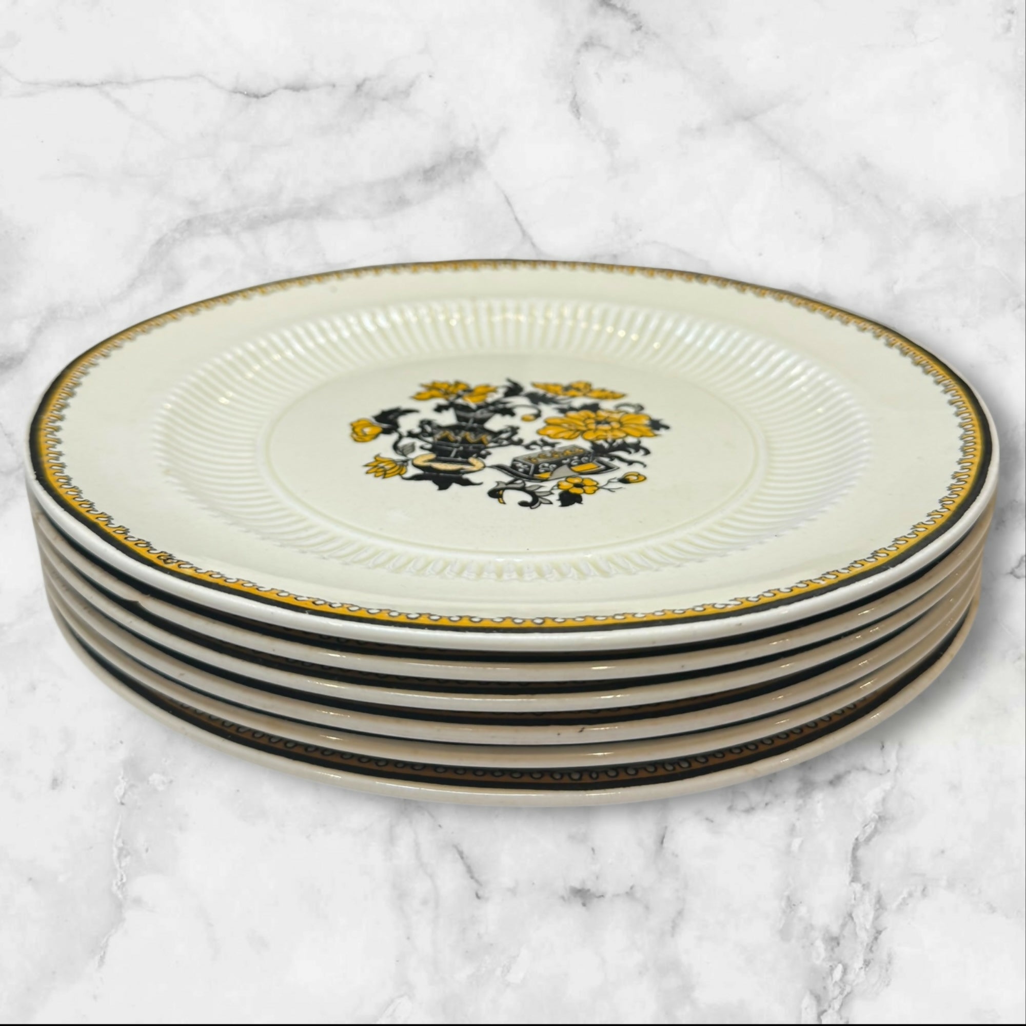 Ridgway Blackstone Salad Plates Set of 6 | Discontinued