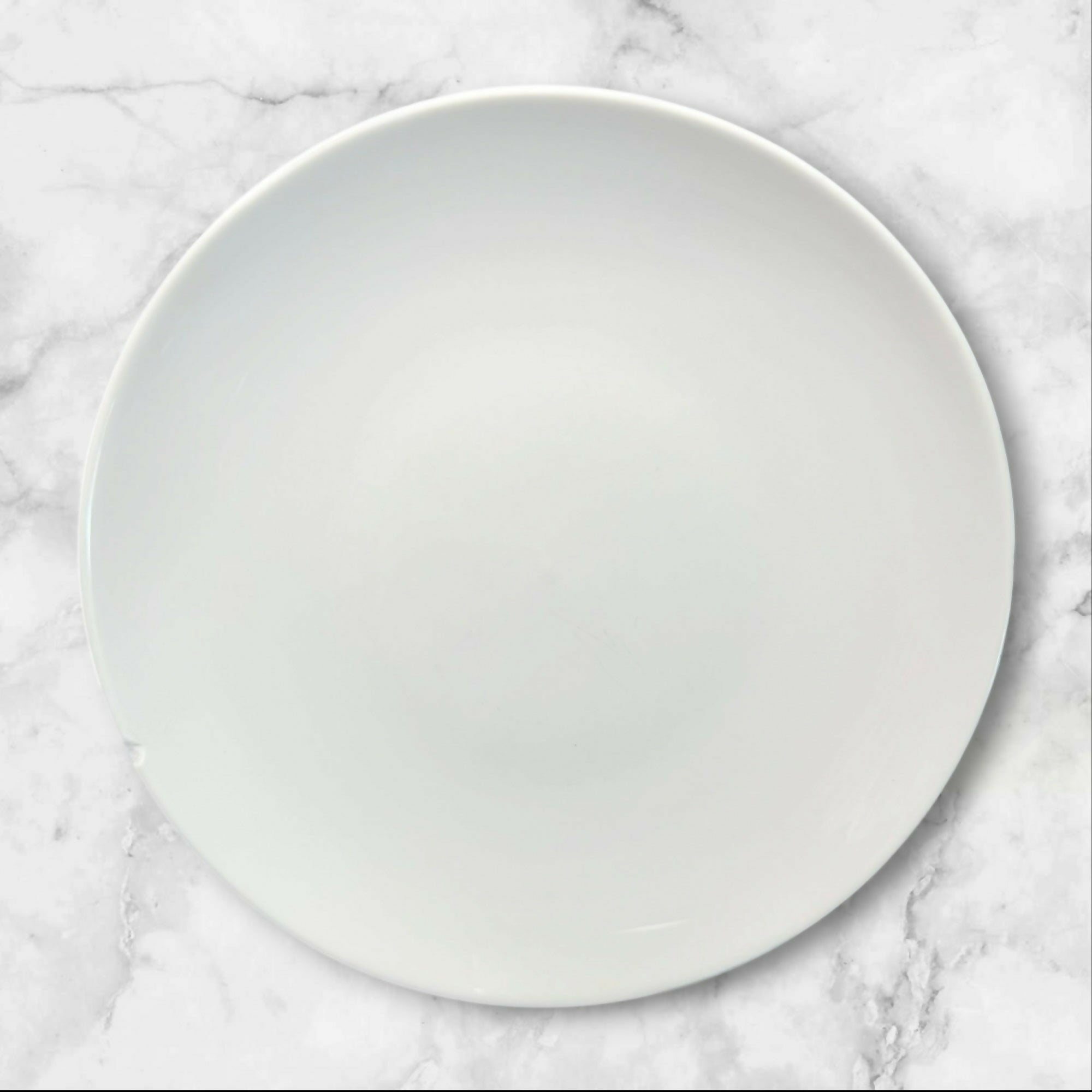 Pottery Barn Great White Coupe Salad Plates | Set of 6 | Good Condition