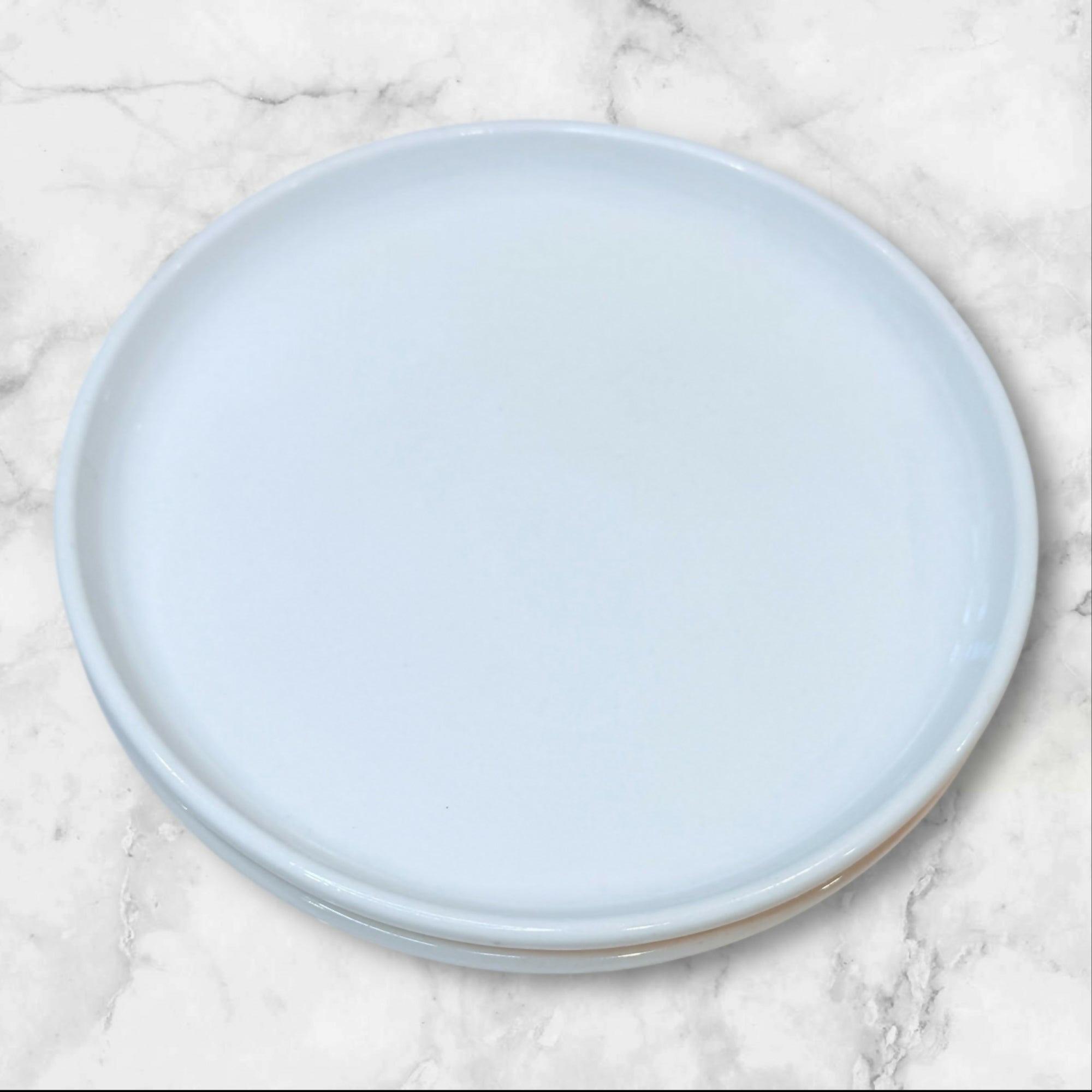 Crate & Barrel Culinary Arts Porcelain Salad Plates | Set of 2 | Great Condition