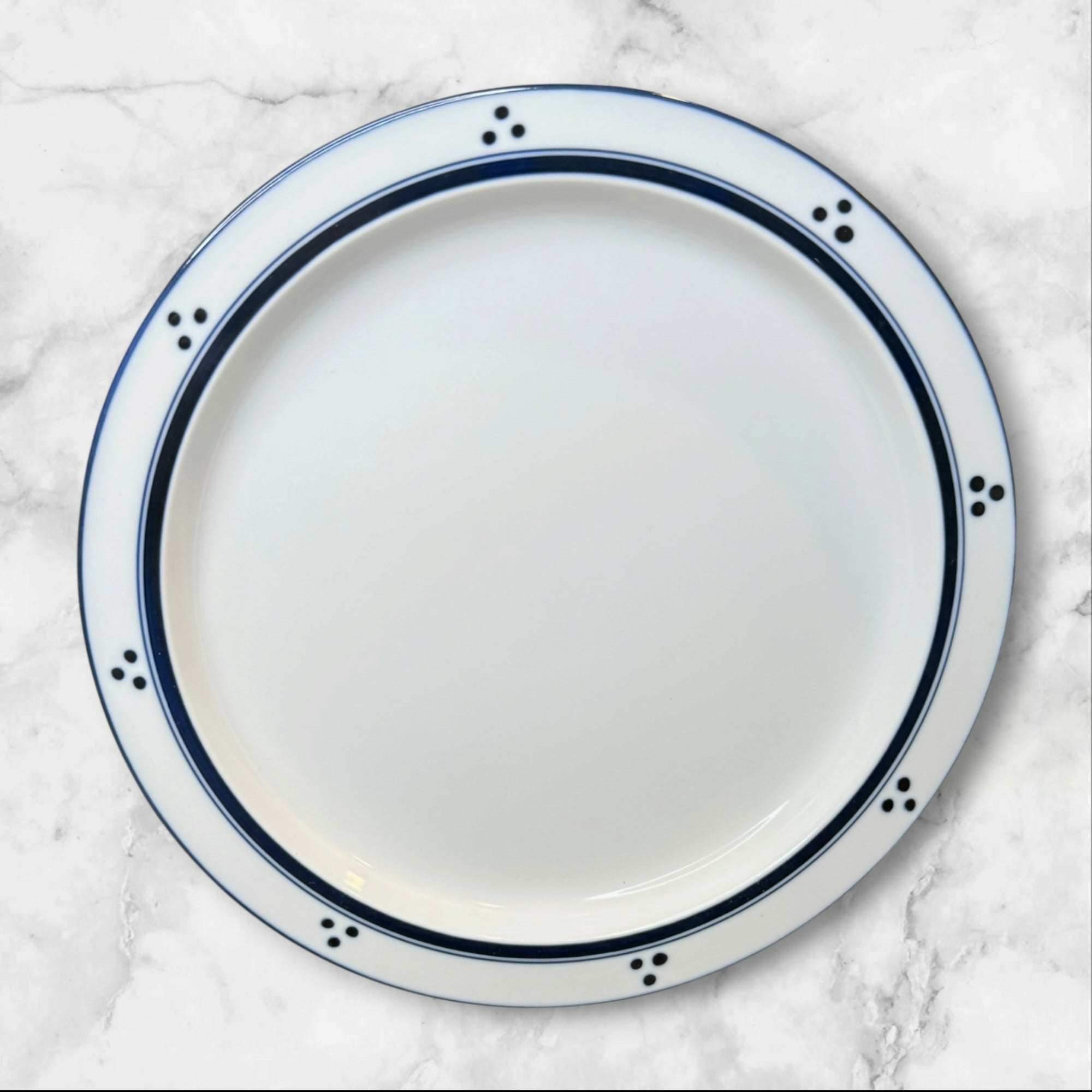 Dansk Fredriksborg Blue Salad Plates Set of 4 | Japan | Excellent Condition