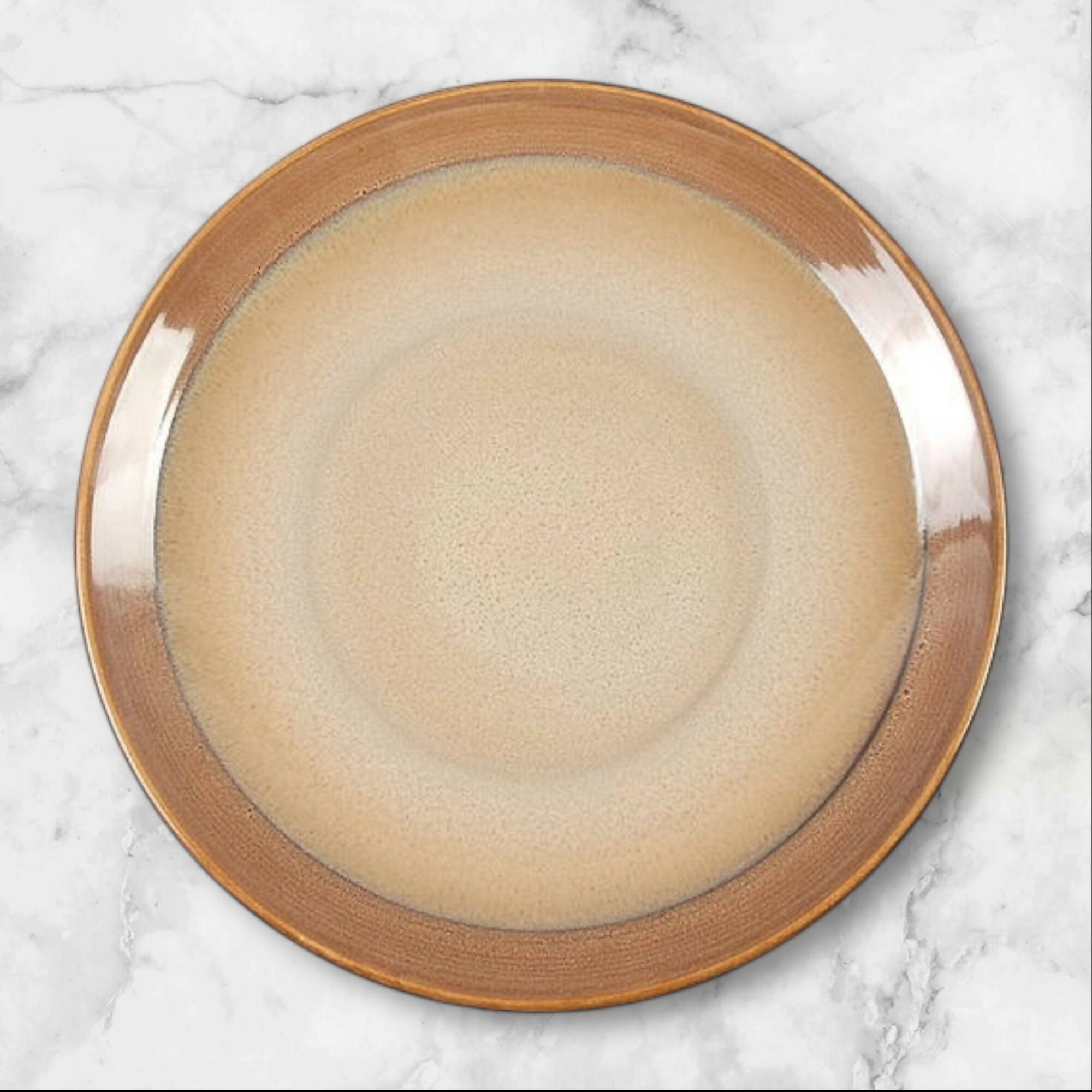 Sango Roma Caramel Dinner & Salad Plates | Set of 8 | Excellent Condition