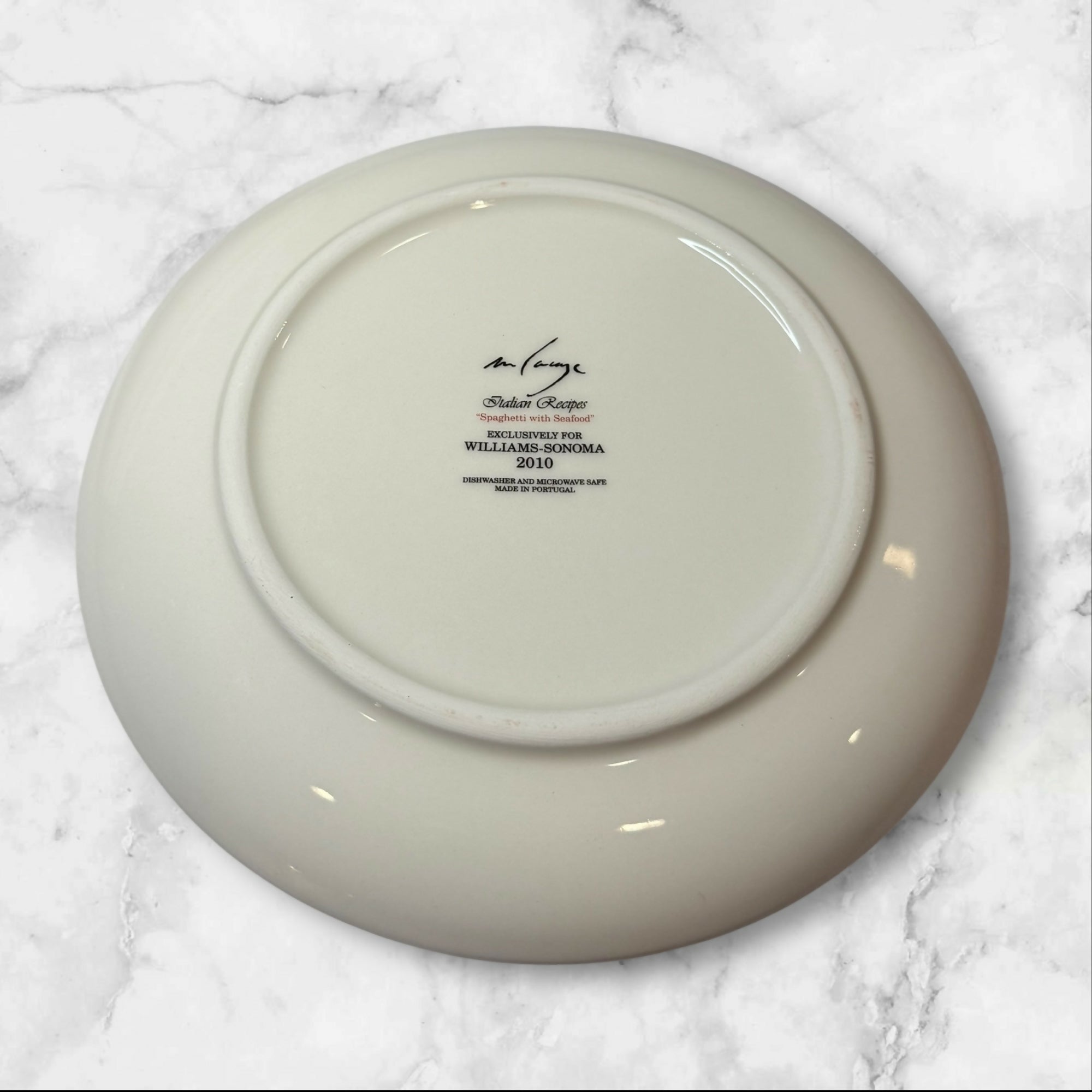 Williams-Sonoma Italian Recipe Plates  1