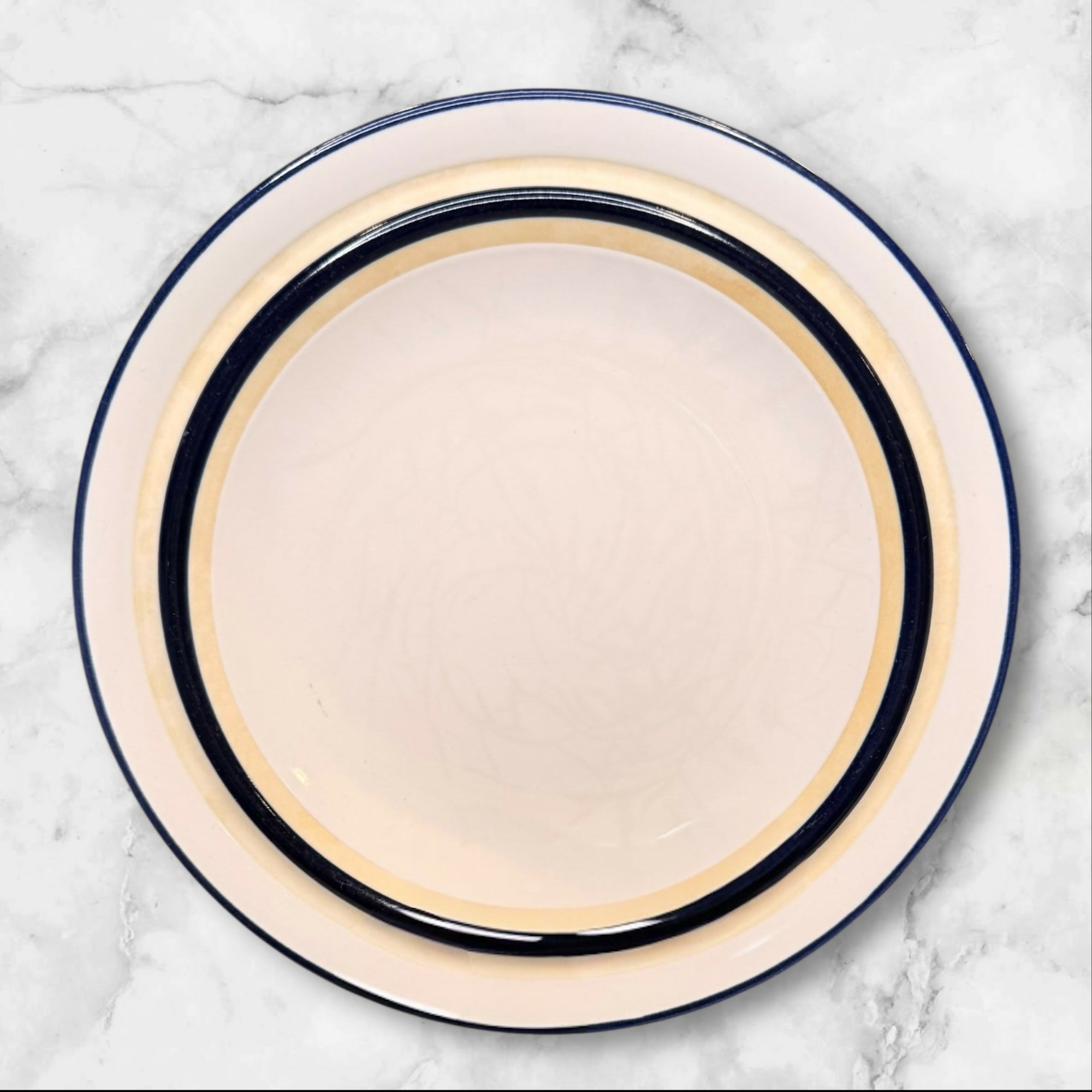 Mikasa Blue Glow Dinner & Salad Plates | Set of 8 | Excellent Condition