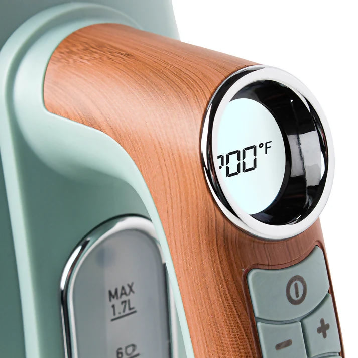 HADEN Dorchester Silt Green Variable Temperature Programmable Electric Tea Kettle