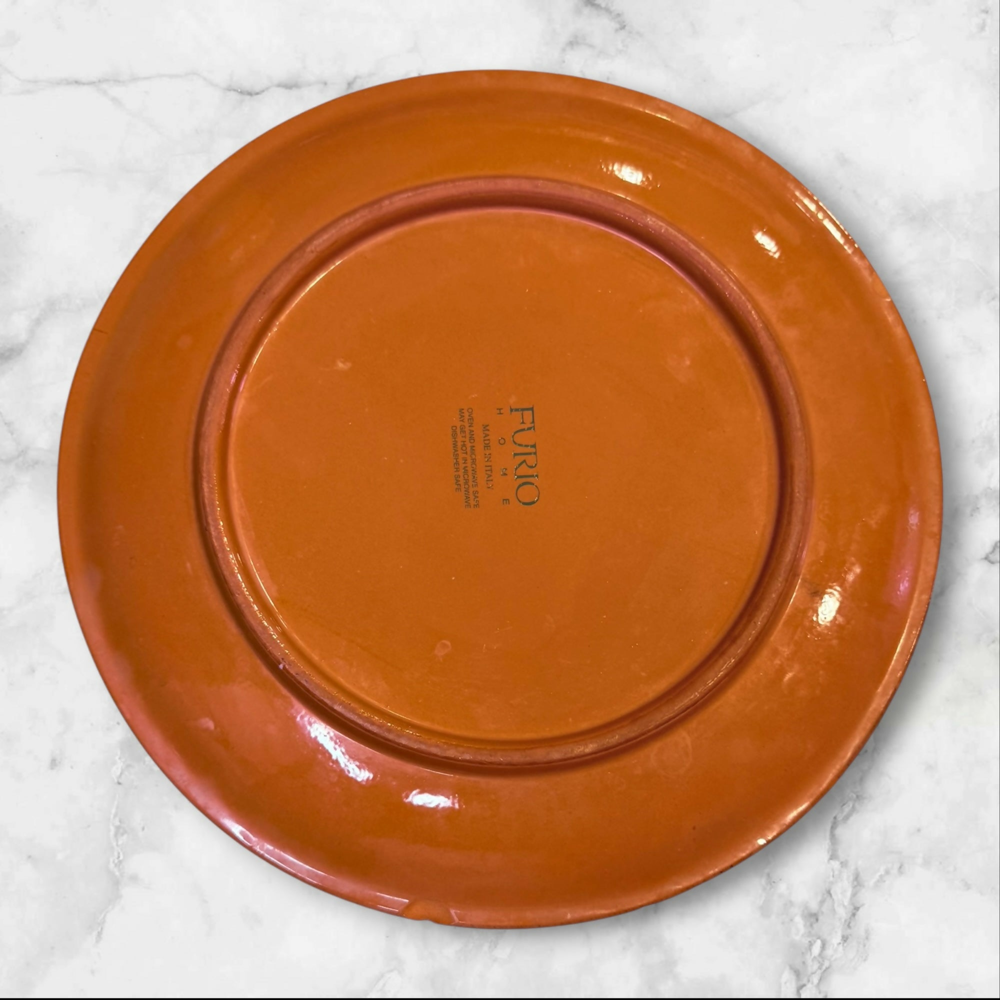 Furio La Spezia Dinner Plates Set of 3 | Blue Italian | Good Condition