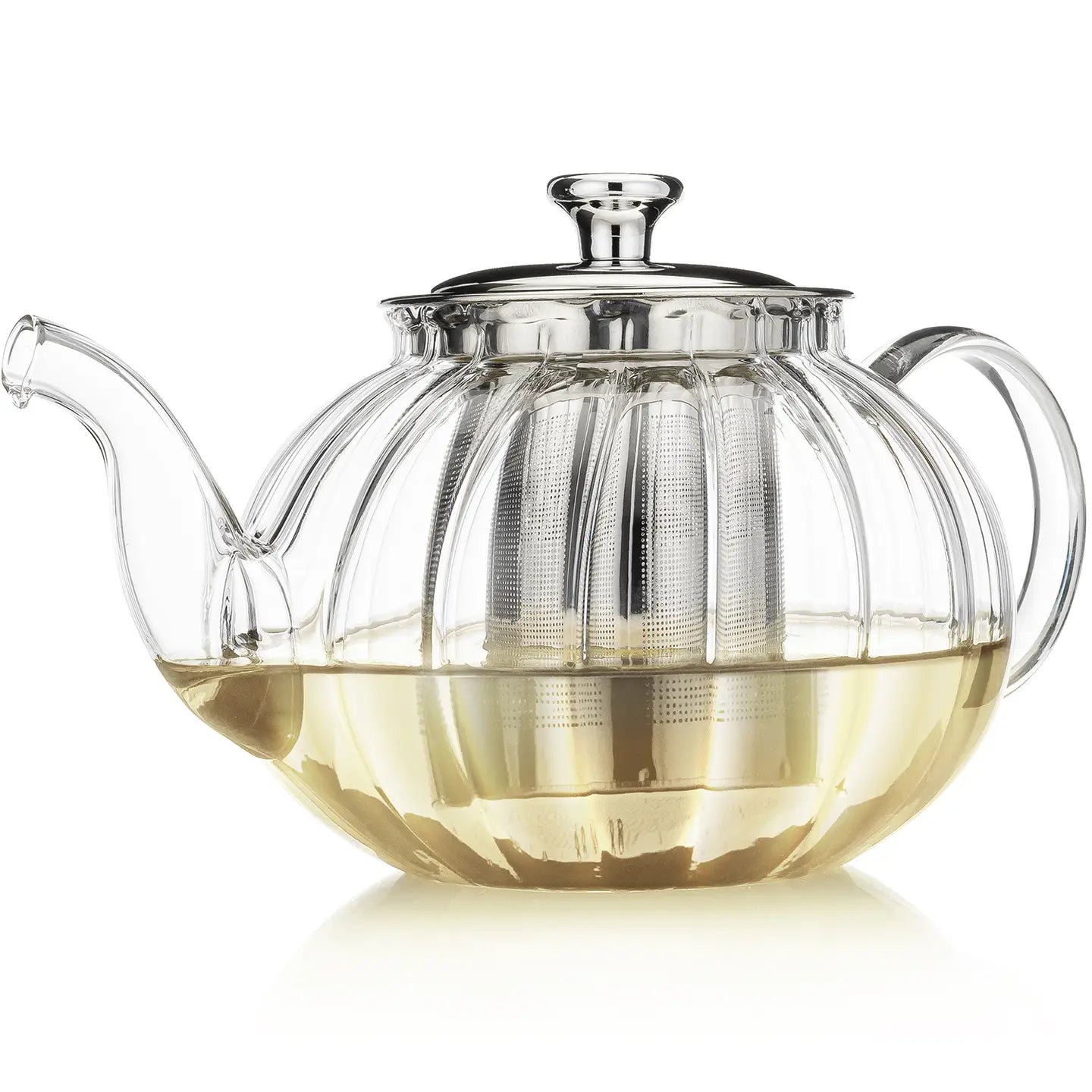 Teabloom Vienna Glass Teapot with Infuser | 37oz Elegant Design | New in Box