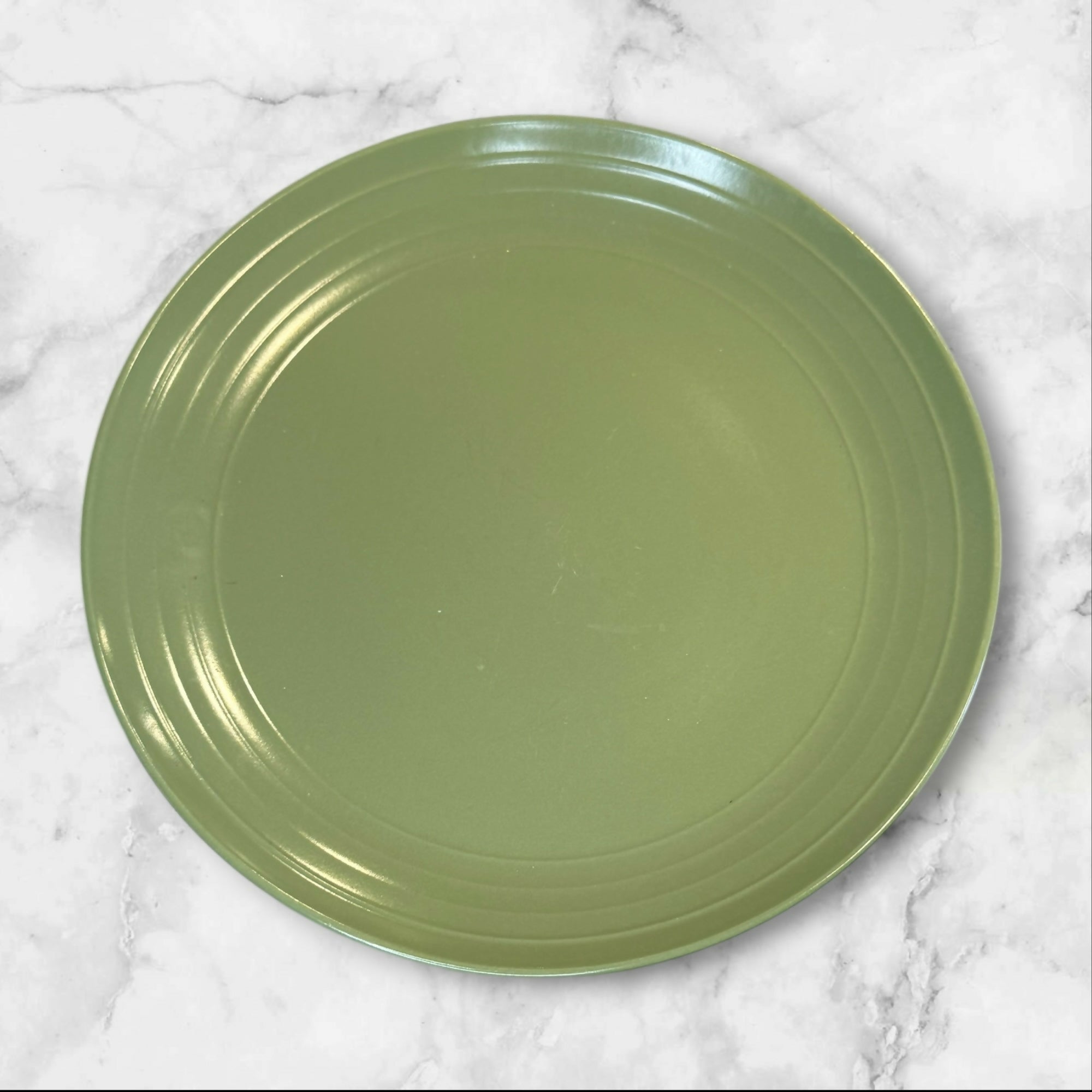 Pier 1 Essentials Sage Green Dinner Plates | Set of 4 | Great Condition