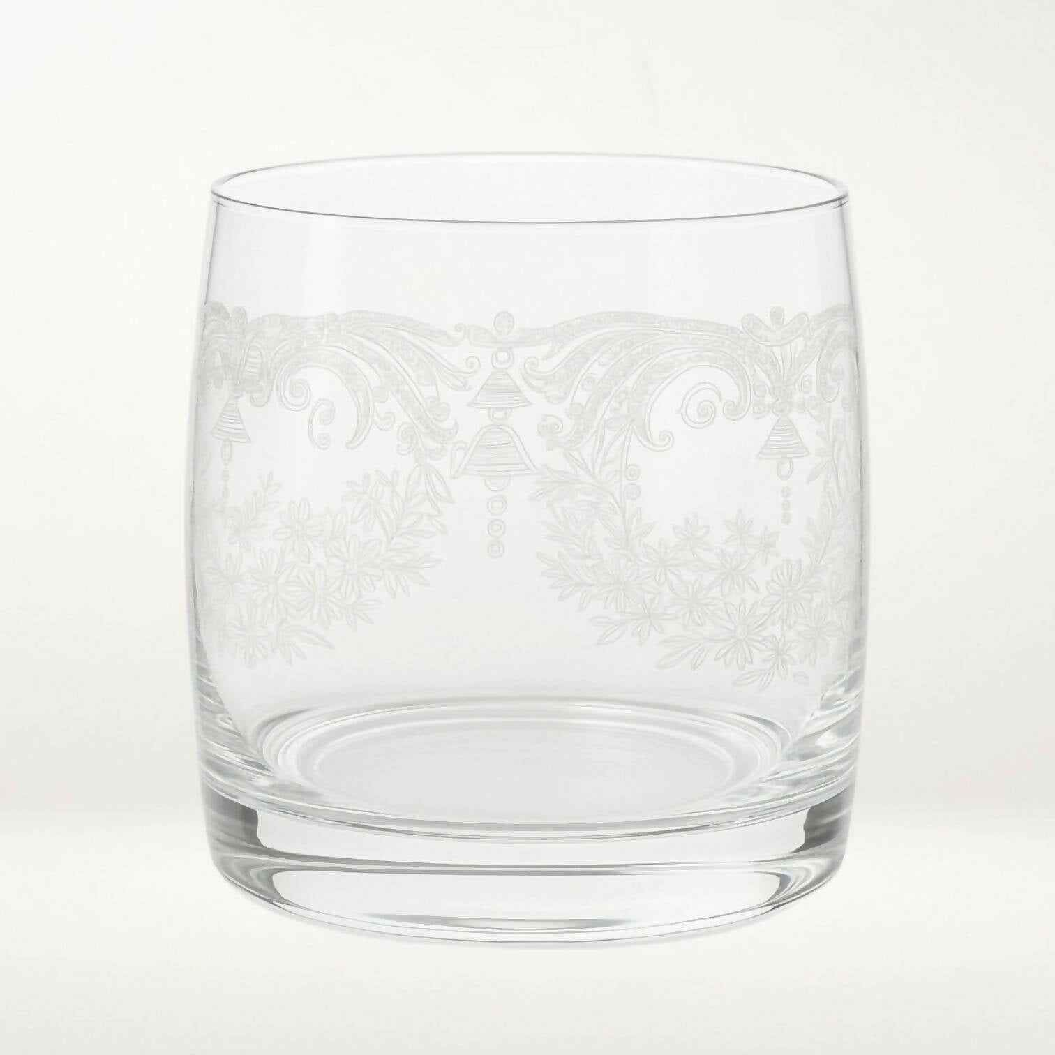 Import Assoc Cascade Etched DOF Glasses | Set of 2 | Great Condition