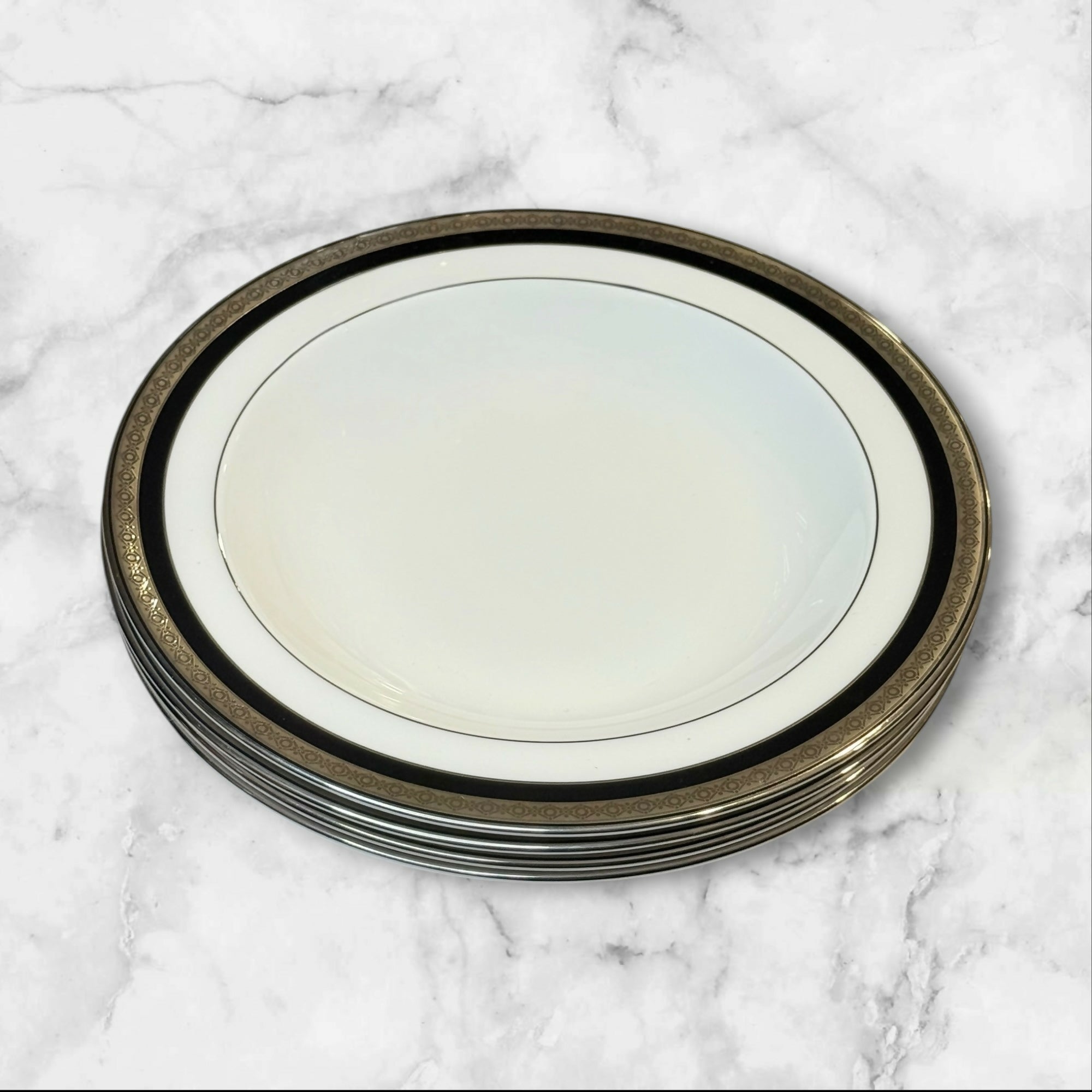 Waterford Colleen Rim Soup Bowls | Set of 4 | Excellent Condition