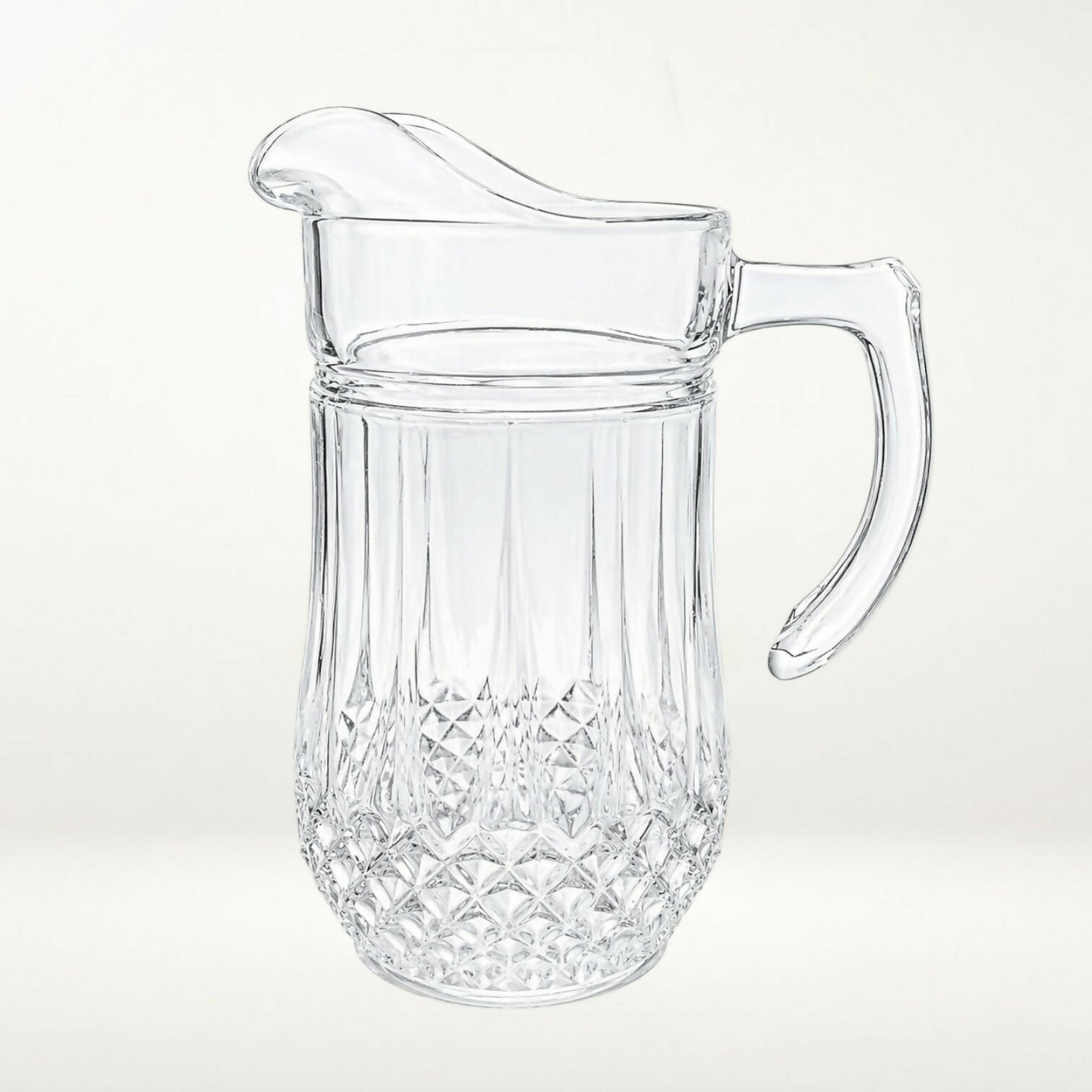 Cristal D’Arques Longchamp Crystal Pitcher 48oz | Gently Used Condition