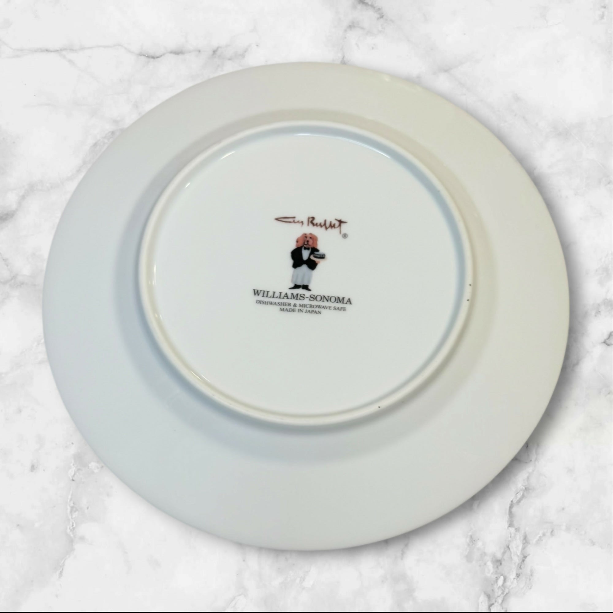 Williams Sonoma Guy Buffet Les Garcons Salad Plates Set of 4 Excellent Condition