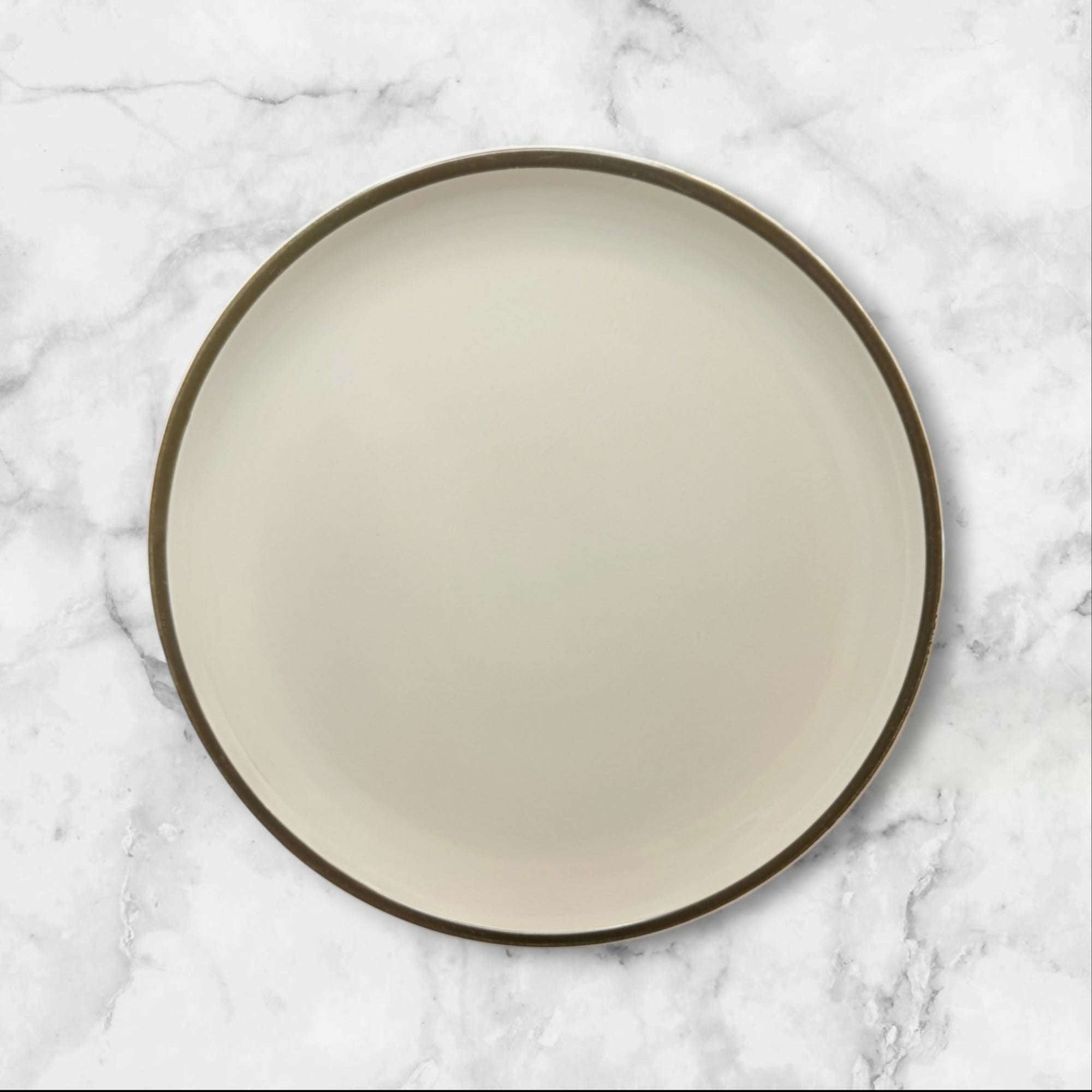 Denby-Langley Summit White Dinner Plates | Set of 4 | Great Condition