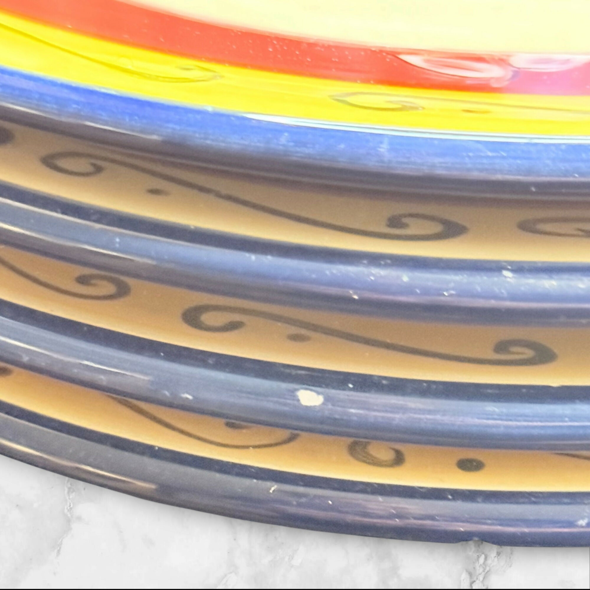 Pier 1 Vallarta Dinner Plates | Set of 4 | Great Condition Discontinued